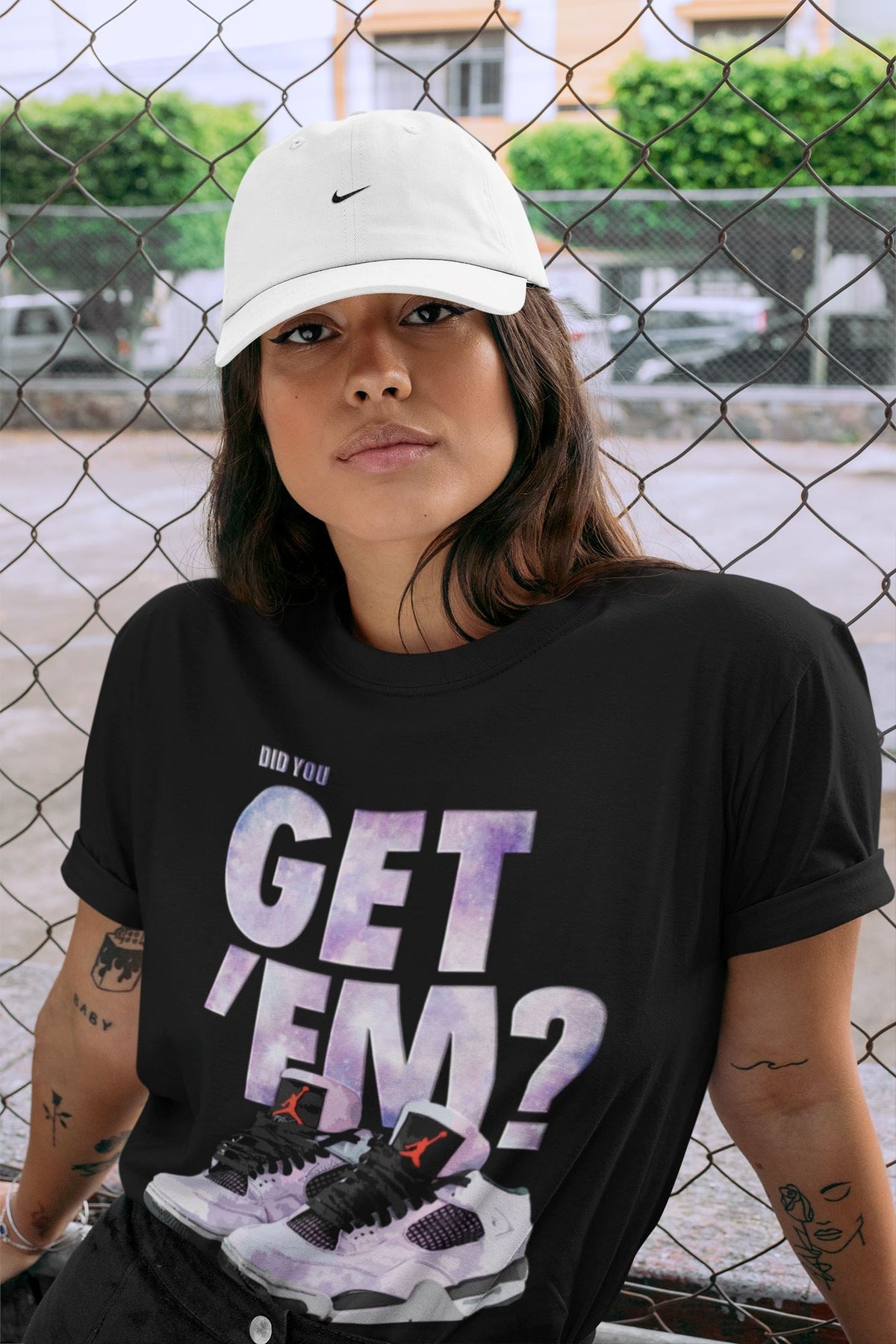Jordan 4 Zen Master Sneaker Matching T-Shirt Did You Get Em SNRT Sneaker Tees Jordan 4 Zen Master Drip Gear Zone Crew Neck Tees