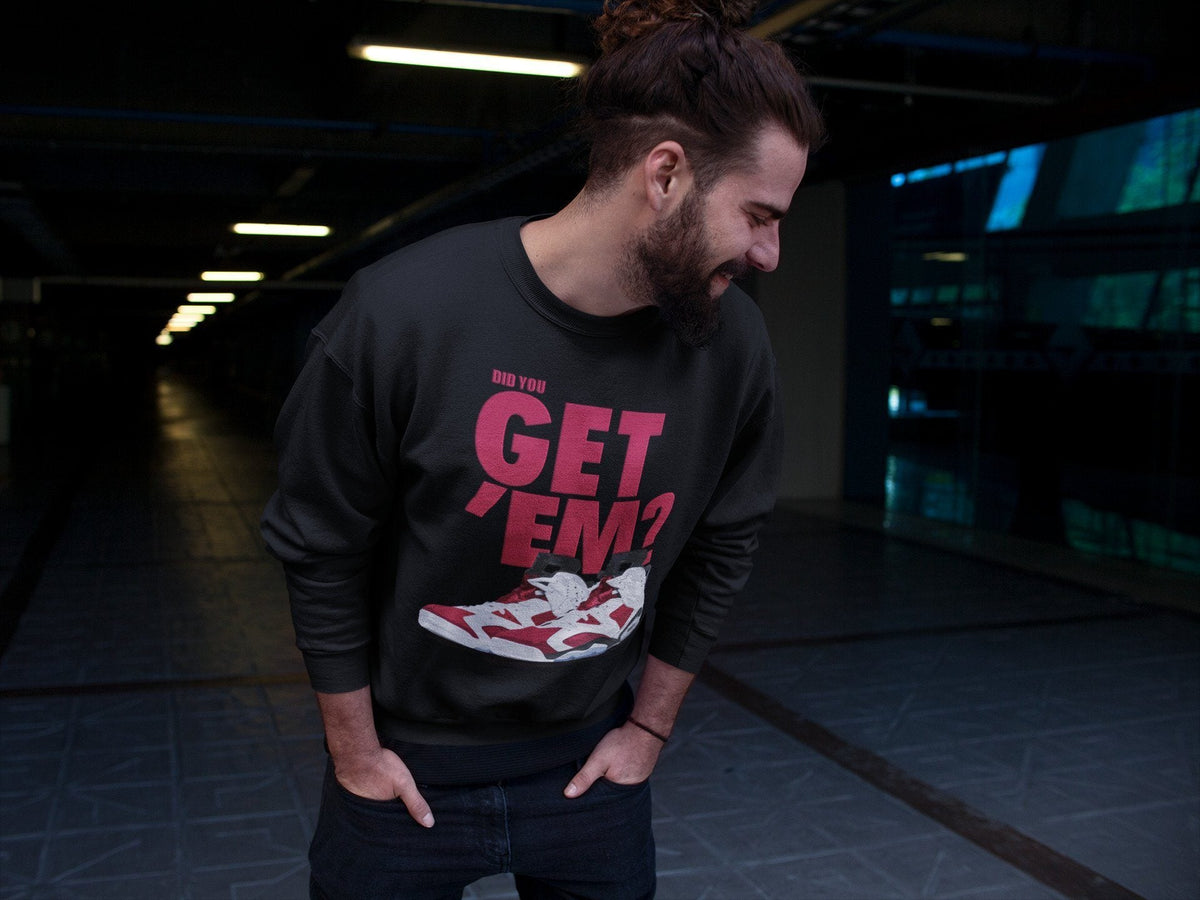 Jordan 6 Carmine Shirt To Match Jordans Did You Get Em Drip Gear Zone Sneaker Tees Jordan 6 Carmine Drip Gear Zone Drip Gear Zone Sneaker Matching Clothing Unisex Shirts