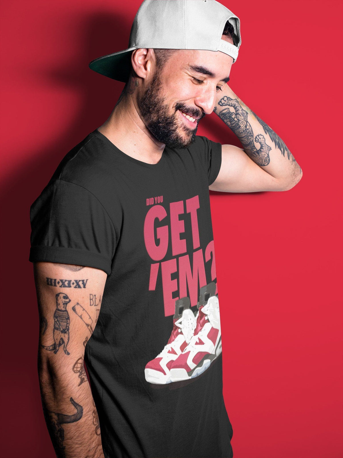 Jordan 6 Carmine Shirt To Match Jordans Did You Get Em Drip Gear Zone Sneaker Tees Jordan 6 Carmine Drip Gear Zone Drip Gear Zone Sneaker Matching Clothing Unisex Shirts