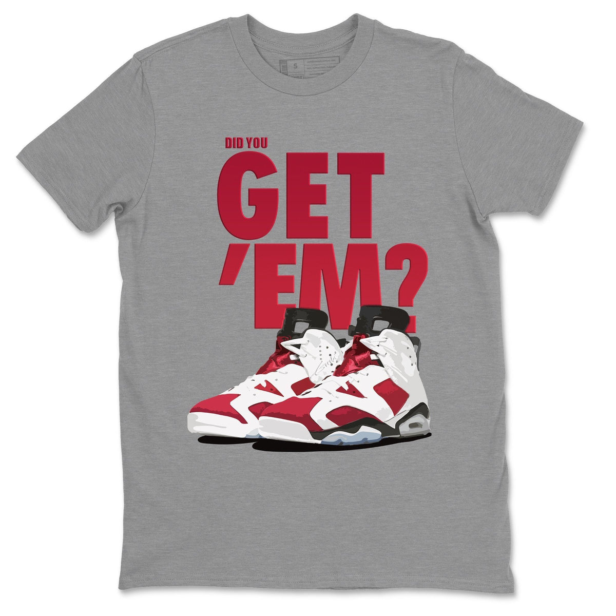 Jordan 6 Carmine Shirt To Match Jordans Did You Get Em Drip Gear Zone Sneaker Tees Jordan 6 Carmine Drip Gear Zone Drip Gear Zone Sneaker Matching Clothing Unisex Shirts