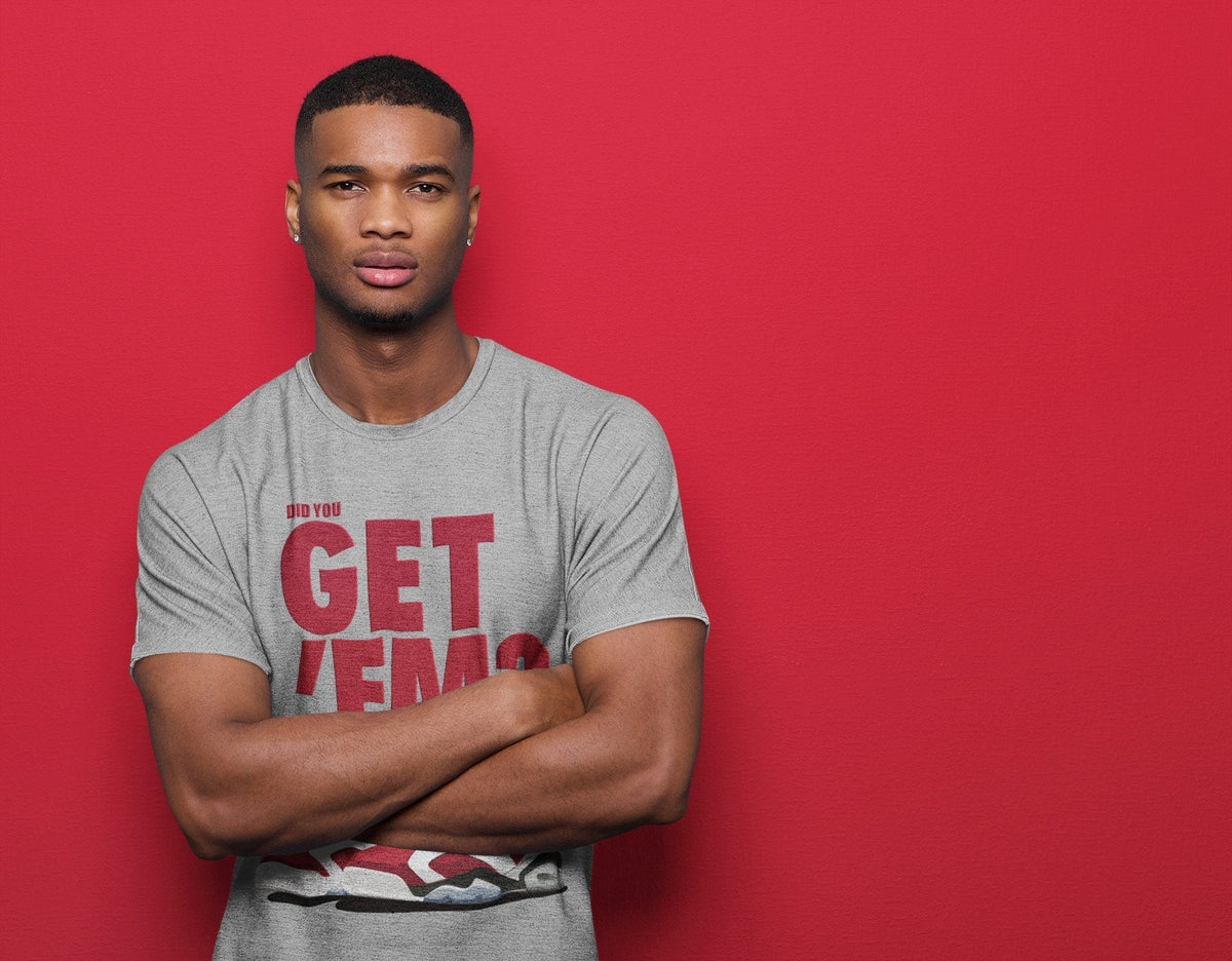 Jordan 6 Carmine Shirt To Match Jordans Did You Get Em Drip Gear Zone Sneaker Tees Jordan 6 Carmine Drip Gear Zone Drip Gear Zone Sneaker Matching Clothing Unisex Shirts