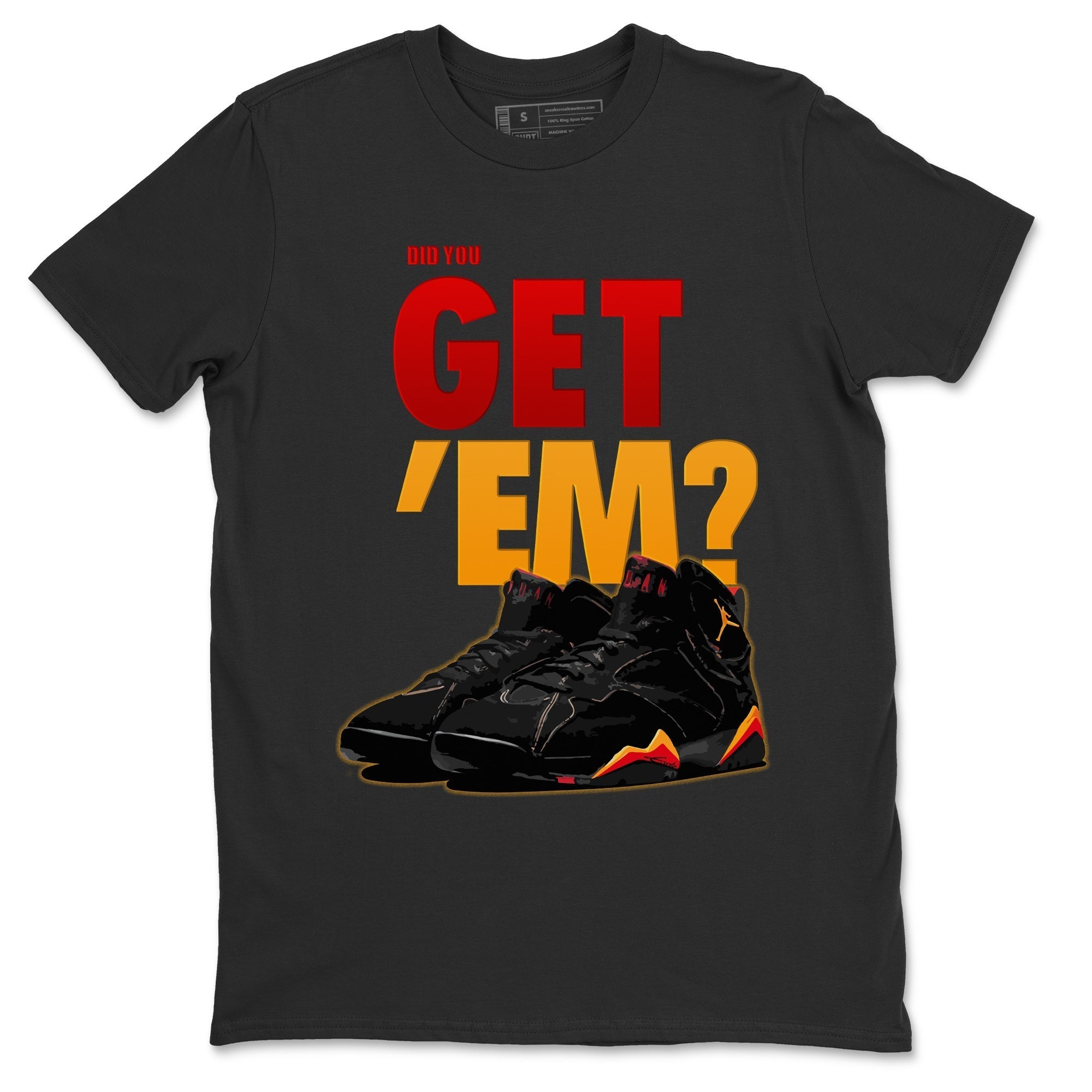 Jordan 7 Citrus Shirt To Match Jordans Did You Get 'Em Drip Gear Zone Sneaker Tees Jordan 7 Citrus Drip Gear Zone Drip Gear Zone Sneaker Matching Clothing Unisex Shirts