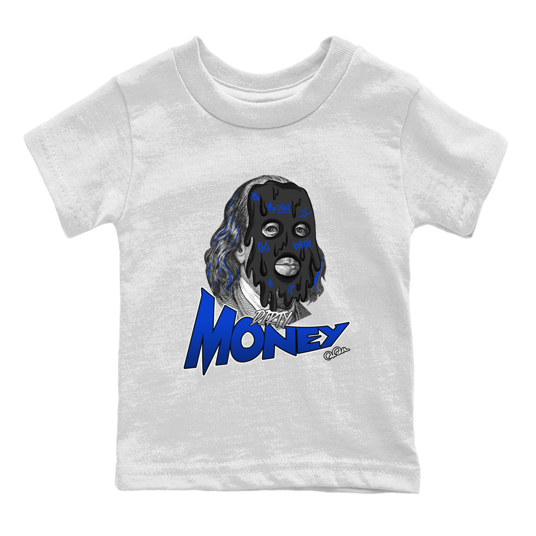 Air Jordan 14 Laney Sneaker Match Tees Dirty Money Streetwear Sneaker Shirt AJ14 Laney Sneaker Release Tees Kids Shirts White 2