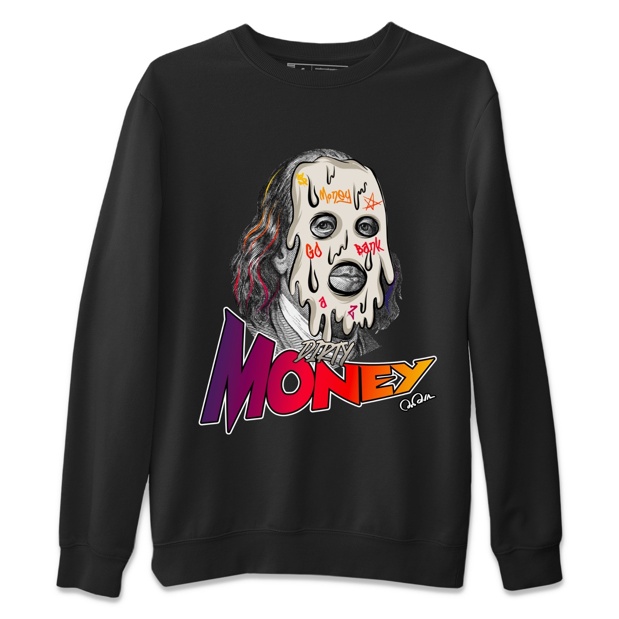 Air Jordan 3 J Balvin shirt to match jordans Dirty Money Streetwear Sneaker Shirt AJ3 Balvin  Drip Gear Zone Sneaker Matching Clothing LGBTQ Gay Pride T-Shirt Unisex Black 2 T-Shirt