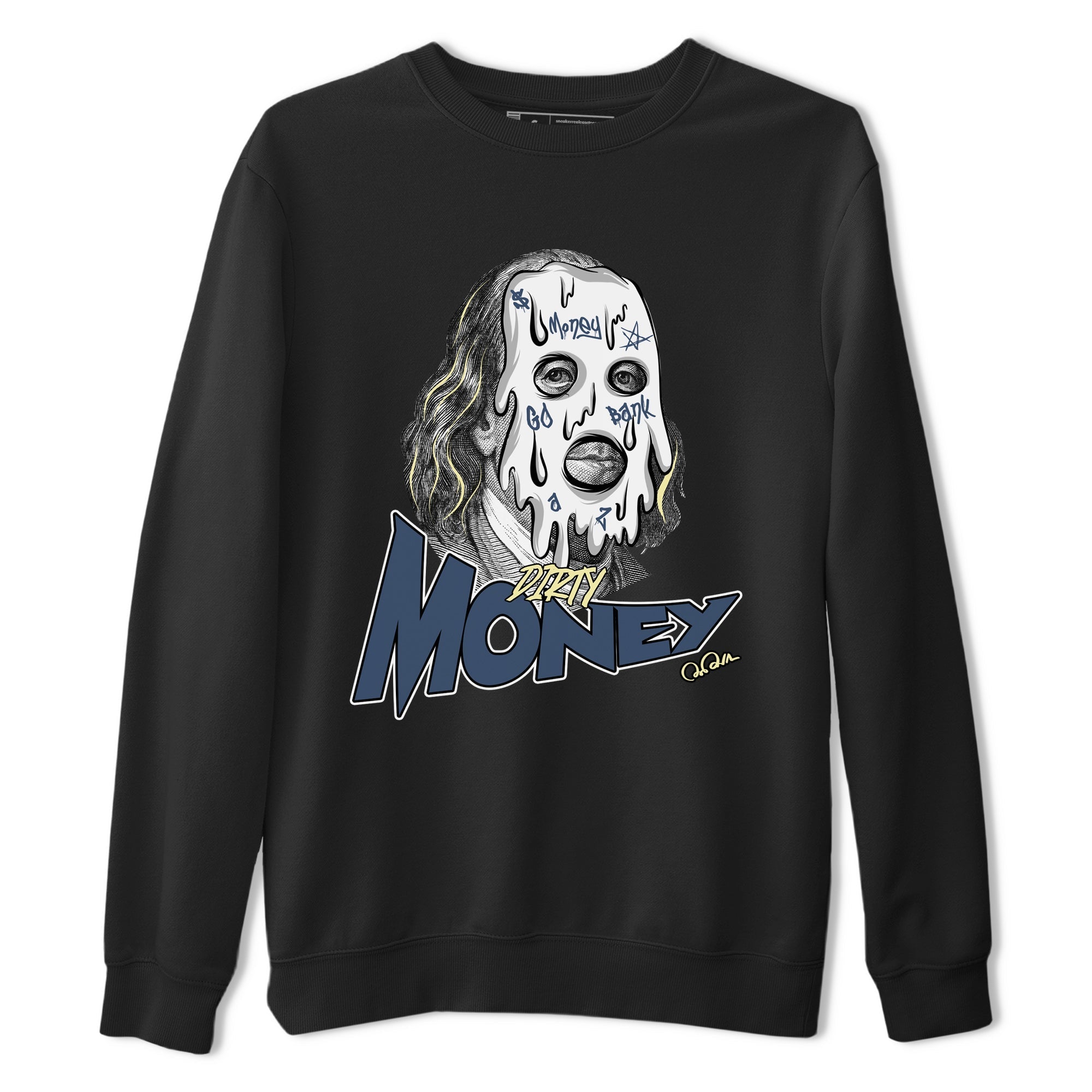 Air Jordan 5 A Ma Maniere x Photon Dust shirt to match jordans Dirty Money sneaker tees Jordan 5 A Ma Maniere "Dawn" Drip Gear Zone Unisex Black 2 T-Shirt