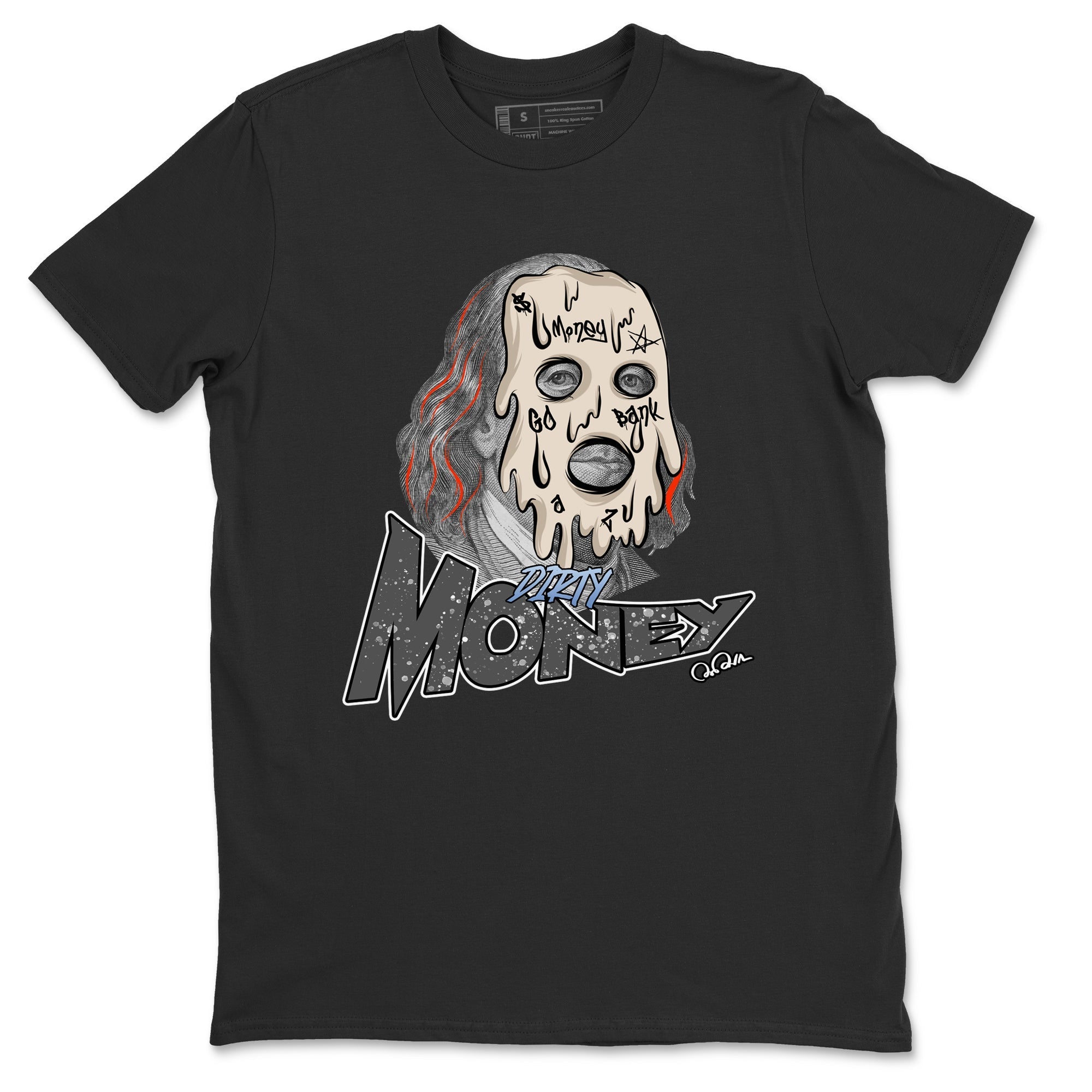 Air Jordan 5 Craft Sneaker Match Tees Dirty Money Streetwear Sneaker Shirt AJ5 SE Craft Sneaker Release Tees Unisex Shirts Black 2