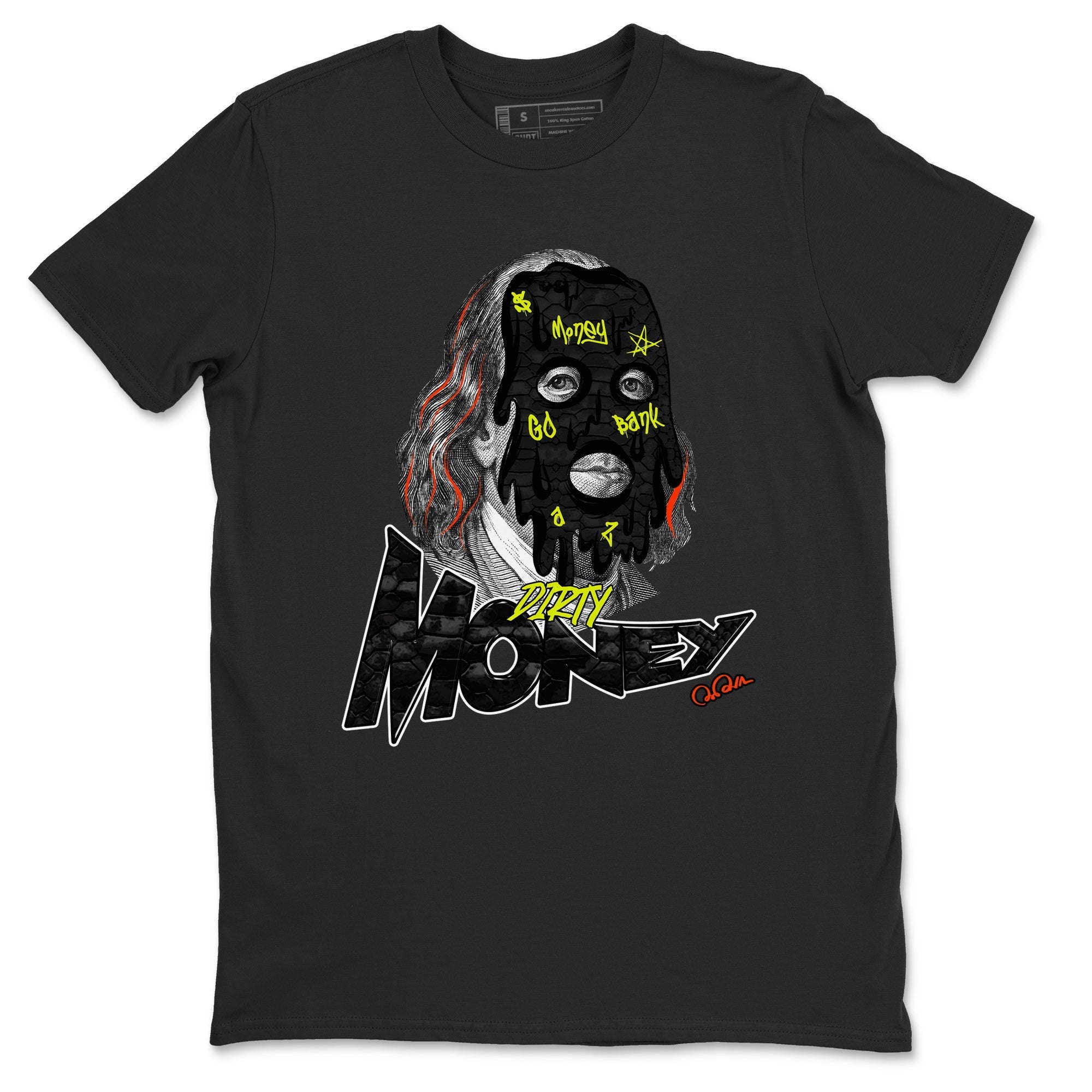 Dunk Halloween shirt to match jordans Dirty Money sneaker tees halloween horror nights Nike Dunk Halloween Drip Gear Zone Unisex Crew Neck Tee Black 2 T-Shirt