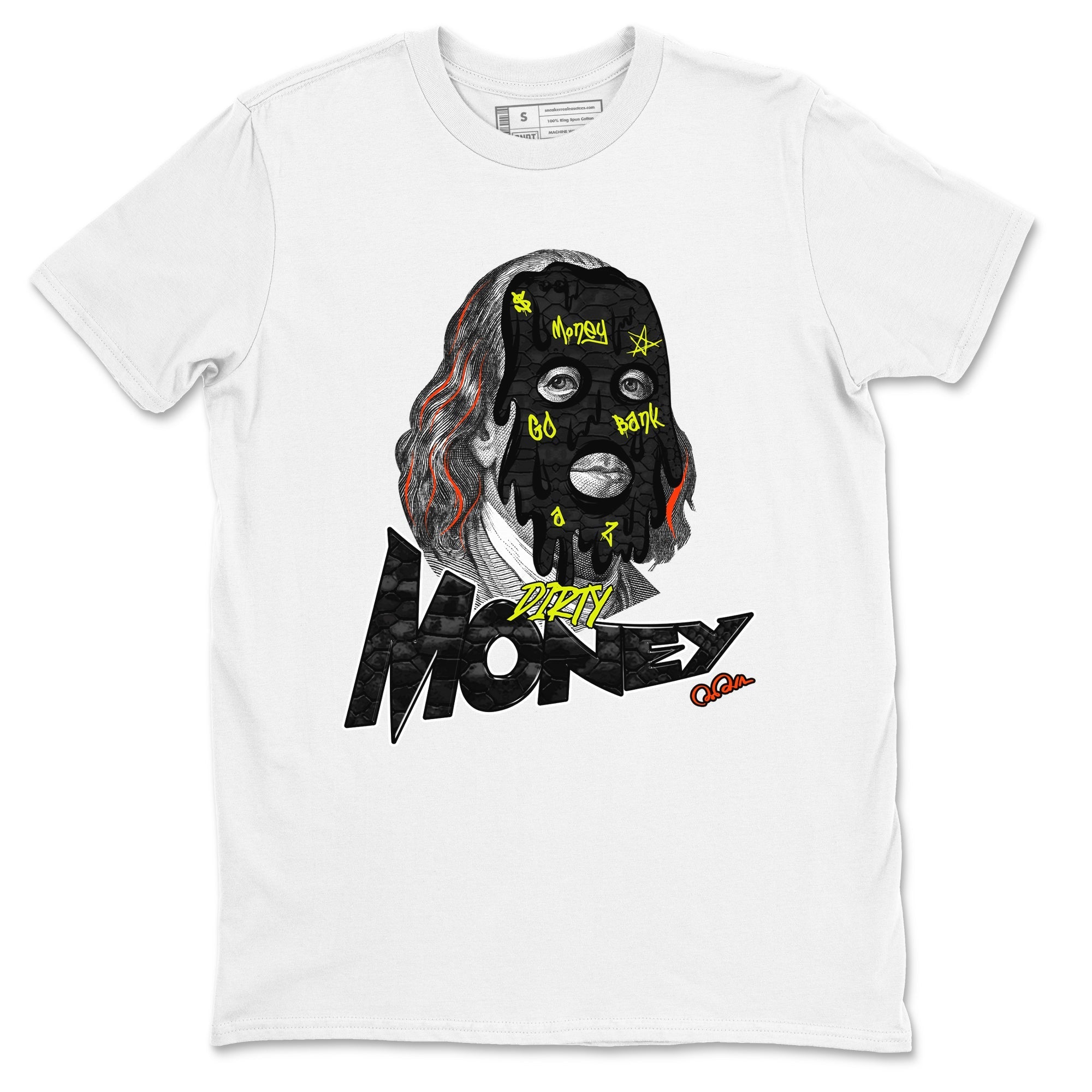 Dunk Halloween shirt to match jordans Dirty Money sneaker tees halloween horror nights Nike Dunk Halloween Drip Gear Zone Unisex Crew Neck Tee White 2 T-Shirt
