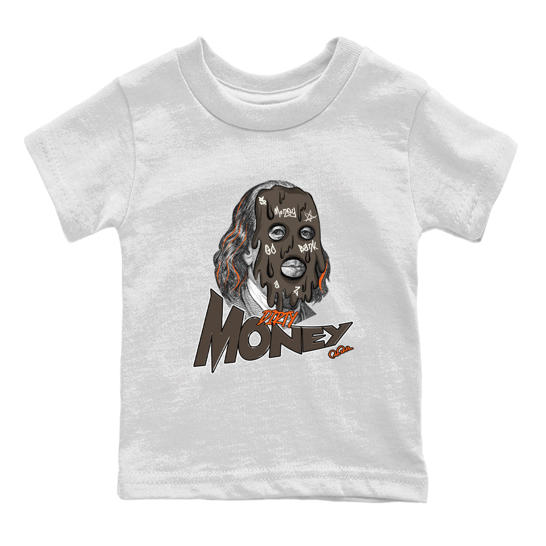 Dunk Red Panda shirt to match jordans Dirty Money sneaker tees Nike Dunk LowRed Panda Drip Gear Zone Sneaker T-Shirts Youth and Baby White 2 T-Shirt