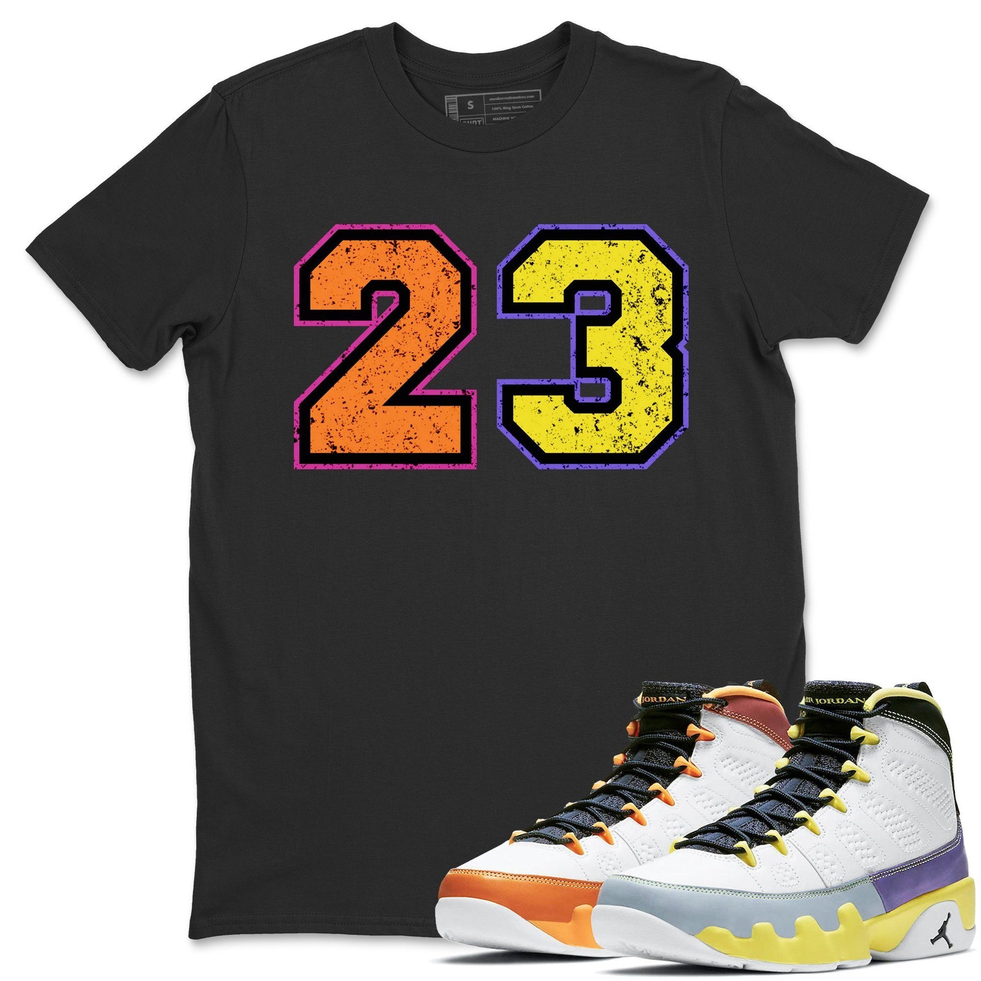 Jordan 9 Change The World Shirt To Match Jordans Distressed 23 Sneaker Tees Jordan 9 Change The World Drip Gear Zone Sneaker Matching Clothing Unisex Shirts
