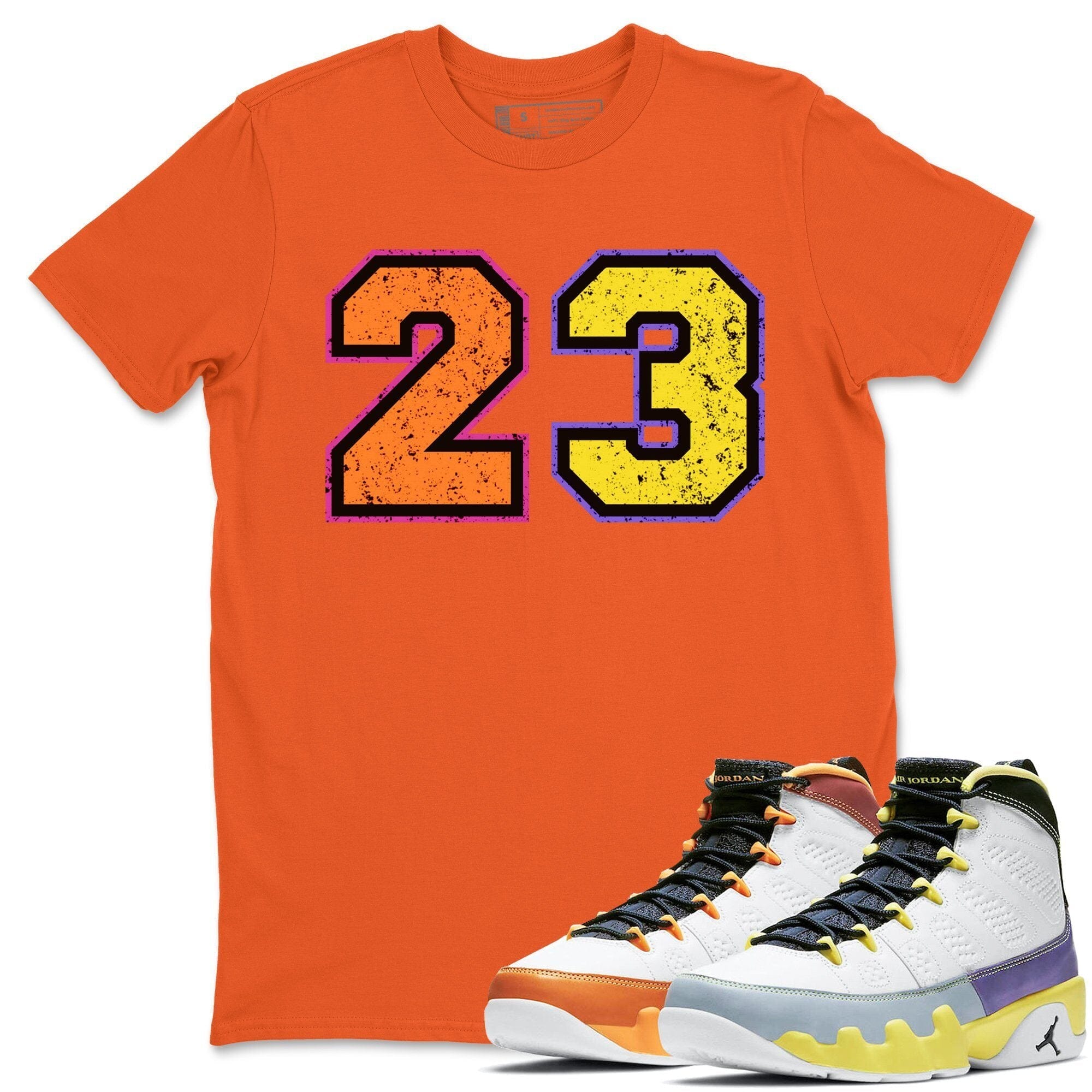 Jordan 9 Change The World Shirt To Match Jordans Distressed 23 Sneaker Tees Jordan 9 Change The World Drip Gear Zone Sneaker Matching Clothing Unisex Shirts