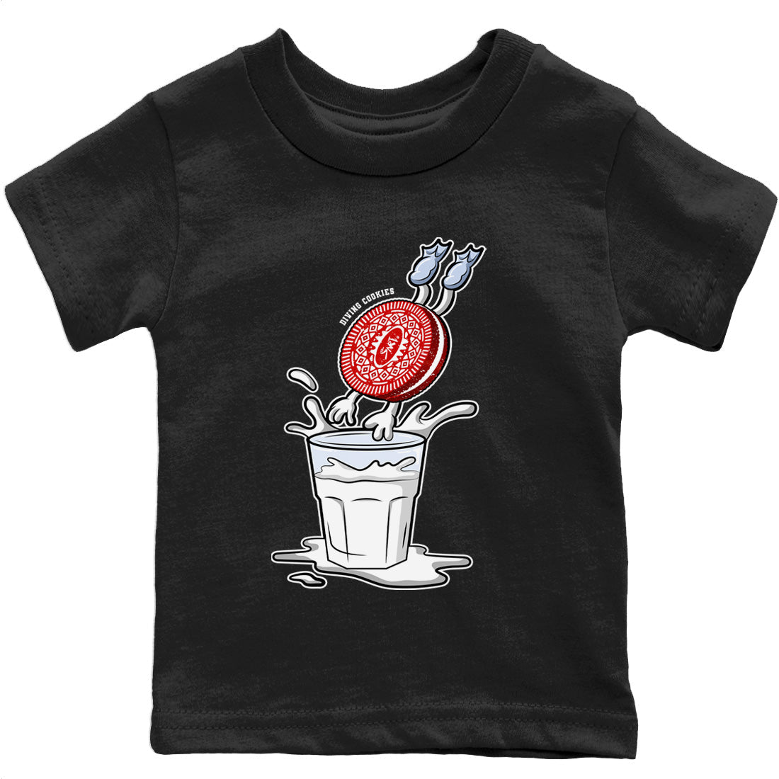 Jordan 6 Red Velvet Cookies Shirt To Match Jordans Diving Cookies Sneaker Tees Jordan 6 Red Velvet Cookies Drip Gear Zone Sneaker Matching Clothing Kids Shirts