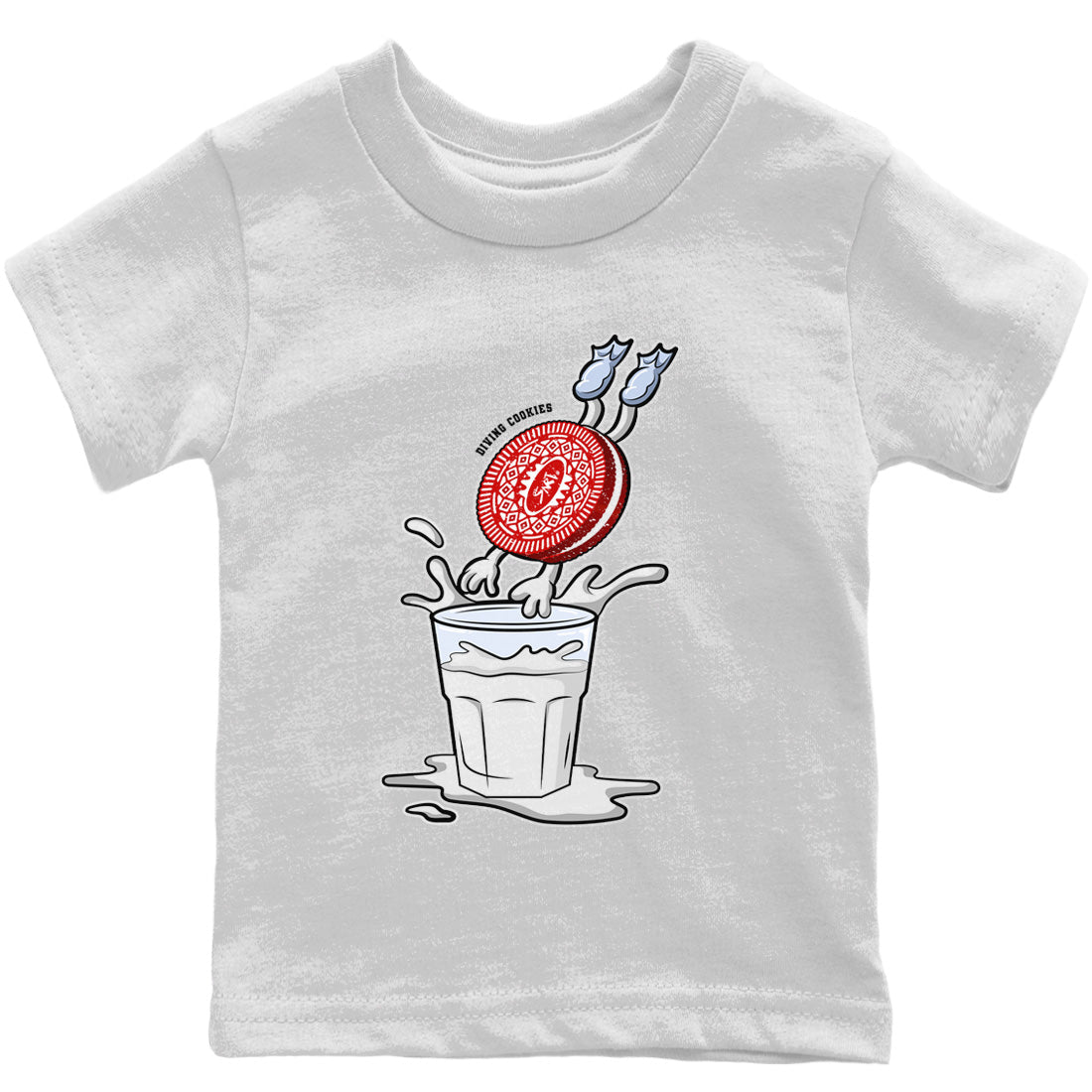 Jordan 6 Red Velvet Cookies Shirt To Match Jordans Diving Cookies Sneaker Tees Jordan 6 Red Velvet Cookies Drip Gear Zone Sneaker Matching Clothing Kids Shirts