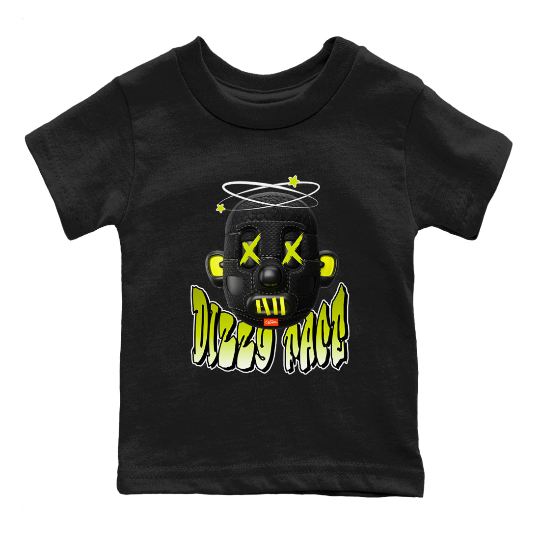 Dunk Halloween shirt to match jordans Dizzy Face sneaker tees halloween horror nights Nike Dunk Halloween Drip Gear Zone Baby Toddler Black 2 T-Shirt