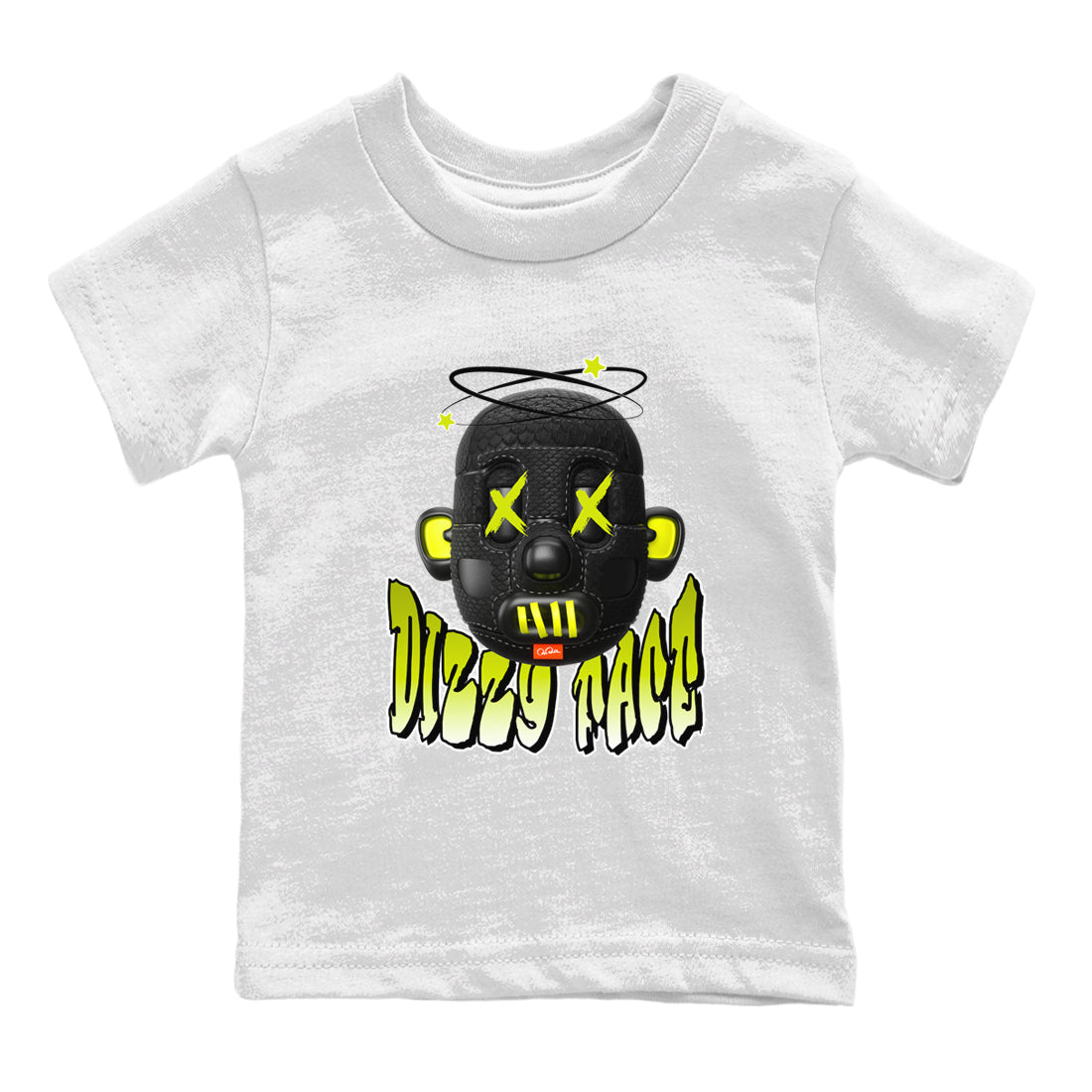 Dunk Halloween shirt to match jordans Dizzy Face sneaker tees halloween horror nights Nike Dunk Halloween Drip Gear Zone Baby Toddler White 2 T-Shirt