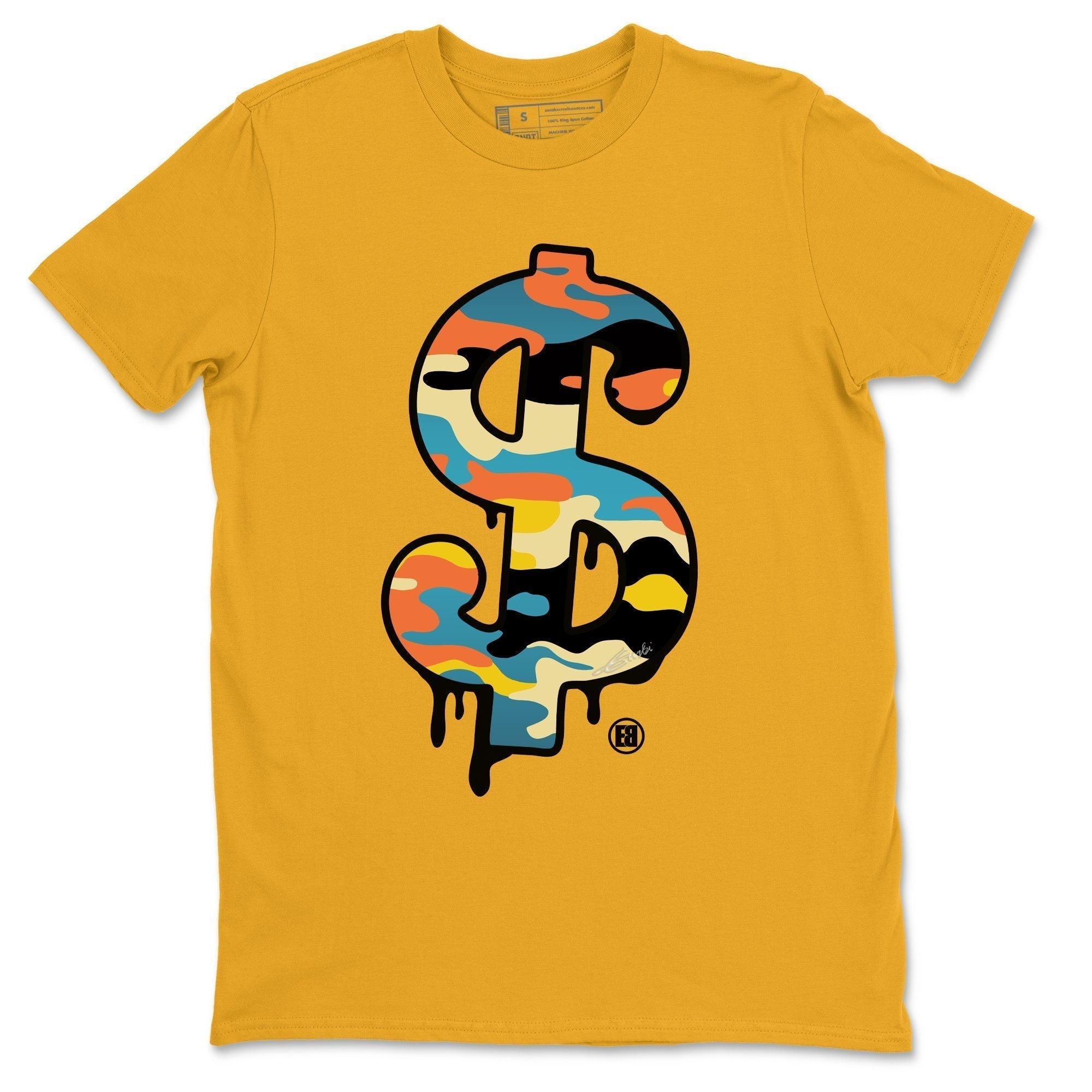 Yeezy 700 Sun Shirt To Match Jordans Dollar Camo Sneaker Tees Yeezy 700 Sun Drip Gear Zone Sneaker Matching Clothing Unisex Shirts