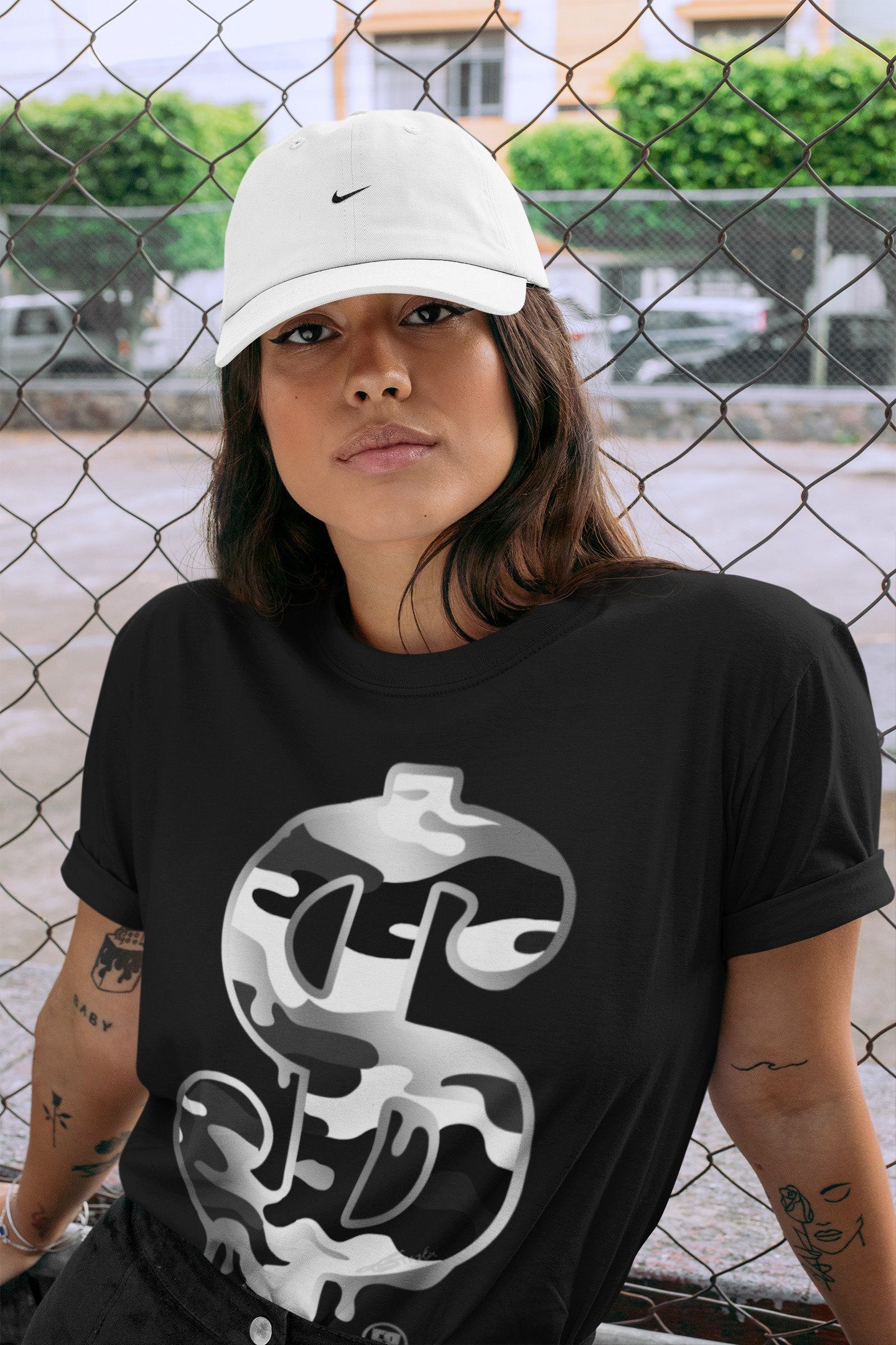 Jordan 1 Silver Toe Shirt To Match Jordans Dollar Camo Sneaker Tees Jordan 1 Silver Toe Drip Gear Zone Sneaker Matching Clothing Unisex Shirts