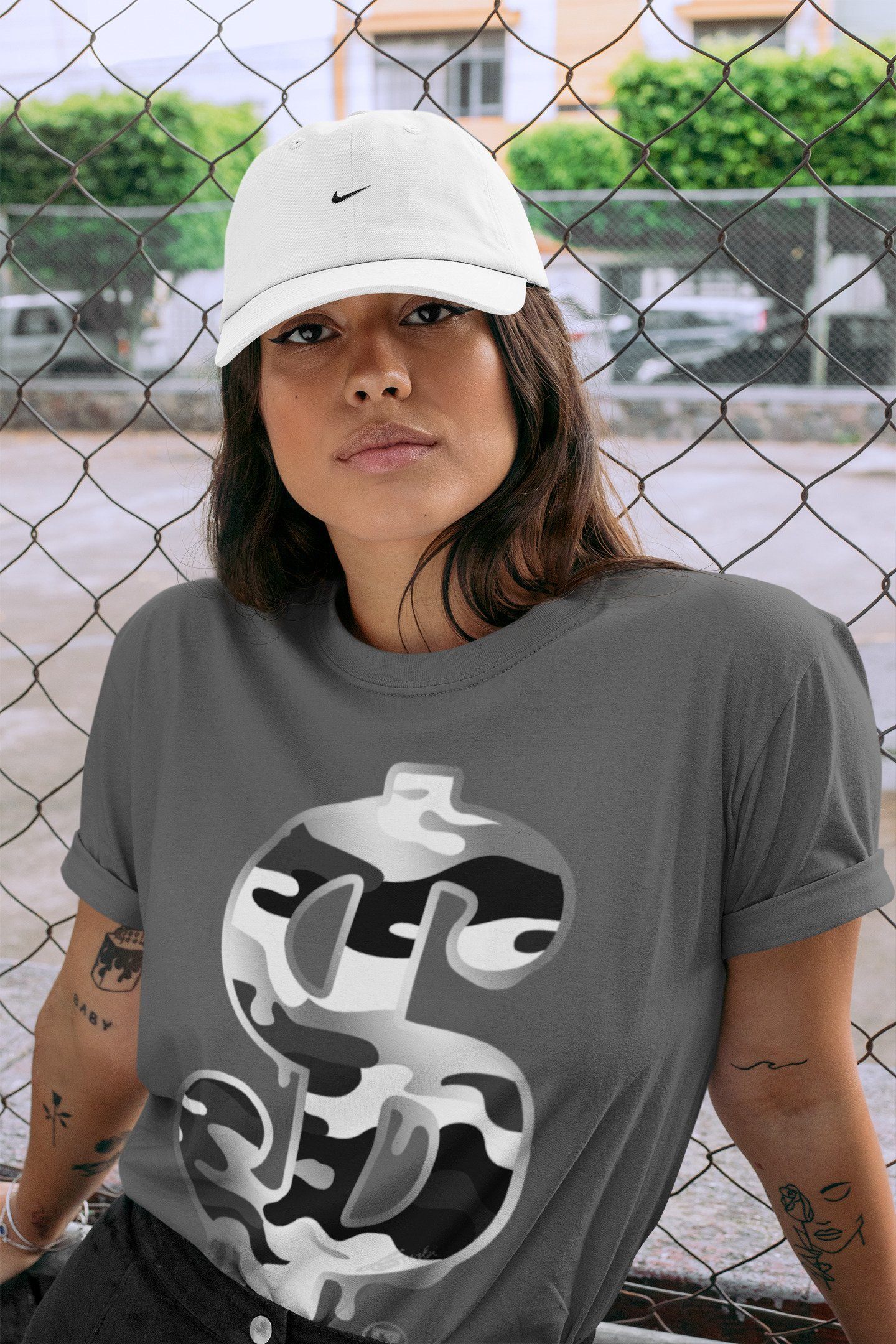 Jordan 1 Silver Toe Shirt To Match Jordans Dollar Camo Sneaker Tees Jordan 1 Silver Toe Drip Gear Zone Sneaker Matching Clothing Unisex Shirts