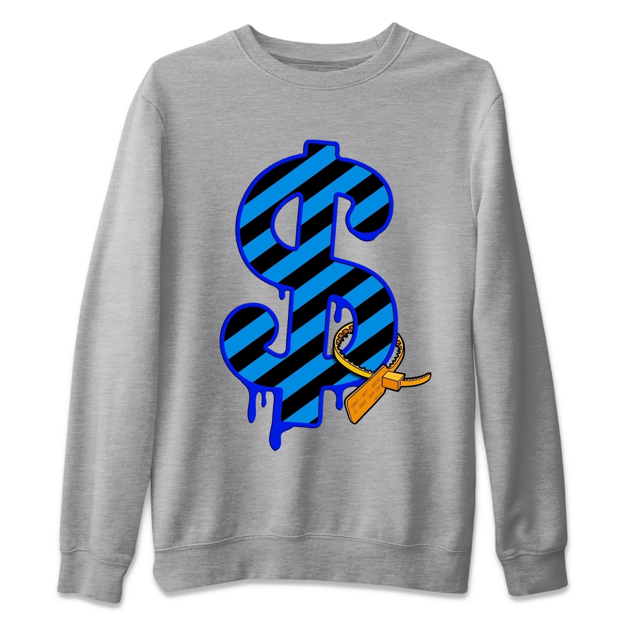 Jordan 2 OFF-WHITE Black Blue Shirt To Match Jordans Dollar Camo Sneaker Tees Jordan 2 OFF-WHITE Black Blue Drip Gear Zone Sneaker Matching Clothing Unisex Shirts