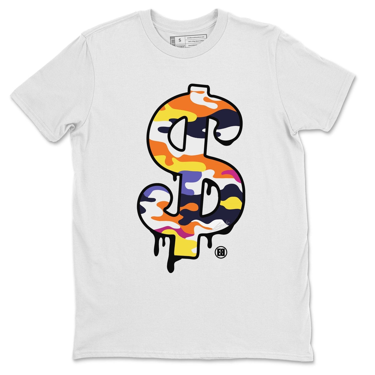 Jordan 9 Change The World Shirt To Match Jordans Dollar Camo Sneaker Tees Jordan 9 Change The World Drip Gear Zone Sneaker Matching Clothing Unisex Shirts