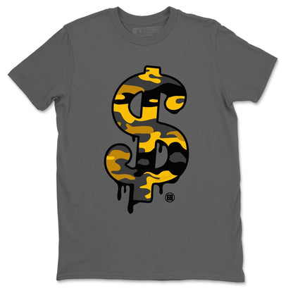 Jordan 9 University Gold Shirt To Match Jordans Dollar Camo Sneaker Tees Jordan 9 University Gold Drip Gear Zone Sneaker Matching Clothing Unisex Shirts