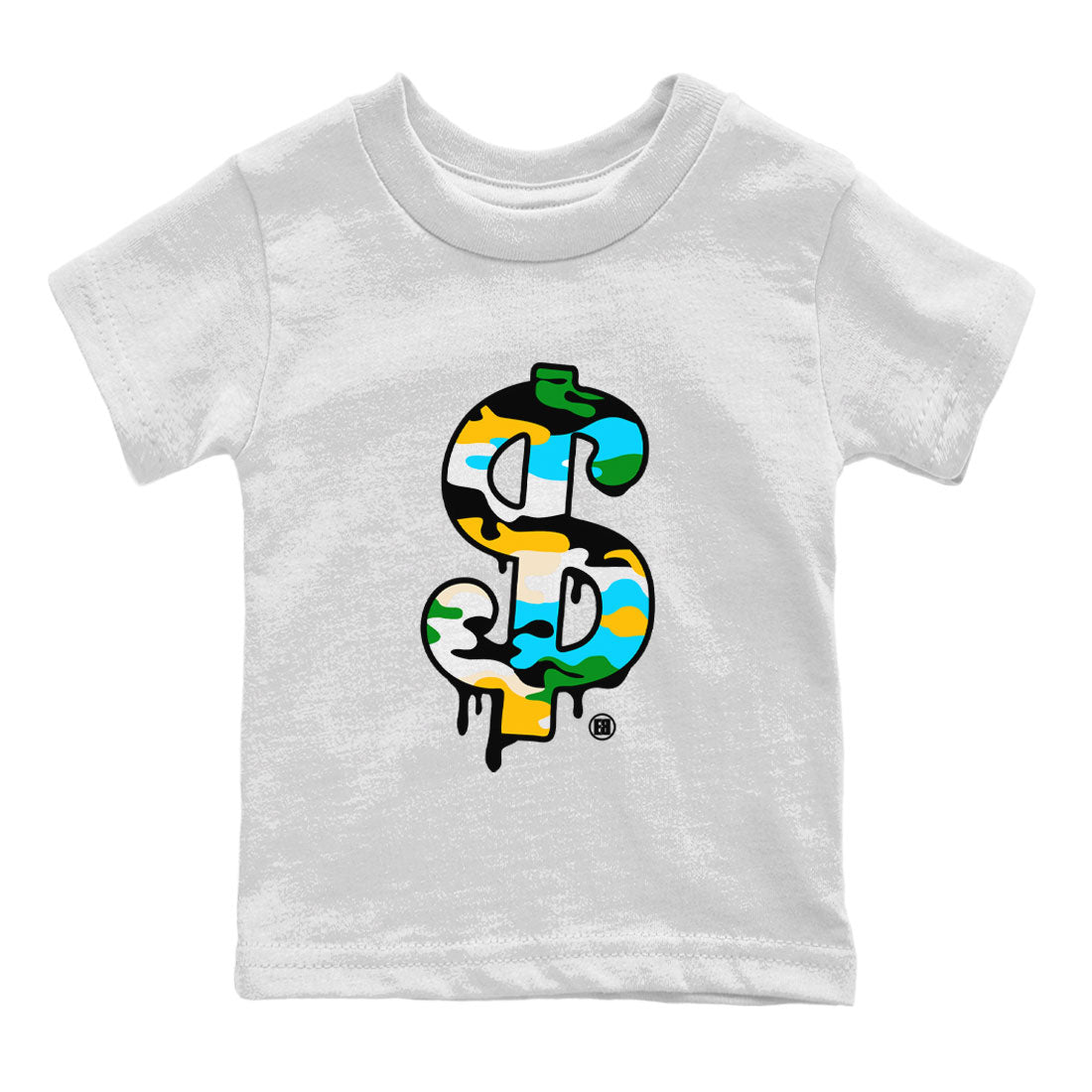 Dunk Chunky Dunky shirt to match jordans Dollar Camo Streetwear Sneaker Shirt Dunk Low Ben & Jerry's Chunky Dunky Drip Gear Zone Sneaker Matching Clothing Baby Toddler White 2 T-Shirt