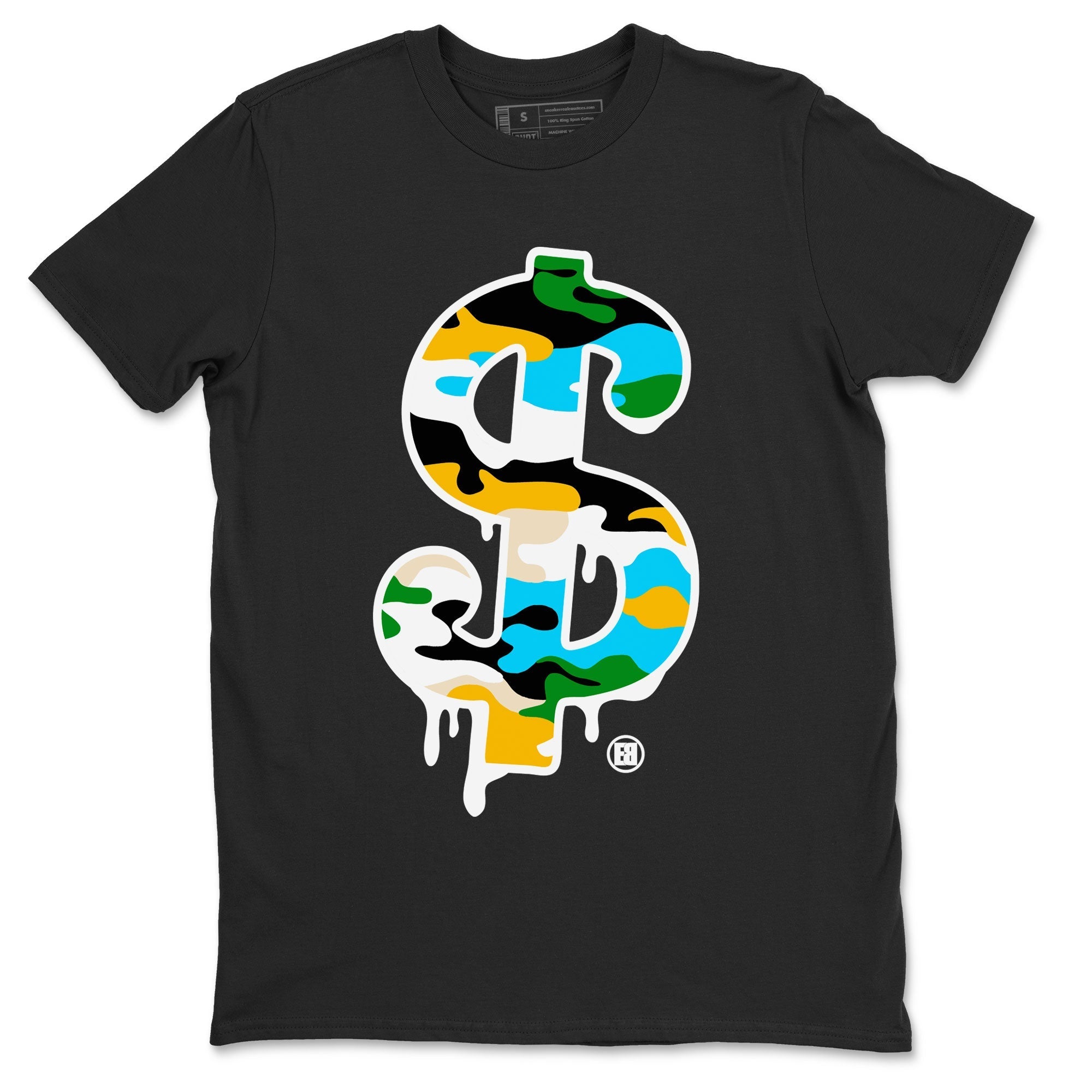 Dunk Chunky Dunky shirt to match jordans Dollar Camo Streetwear Sneaker Shirt Dunk Low Ben & Jerry's Chunky Dunky Drip Gear Zone Sneaker Matching Clothing Unisex Black 2 T-Shirt