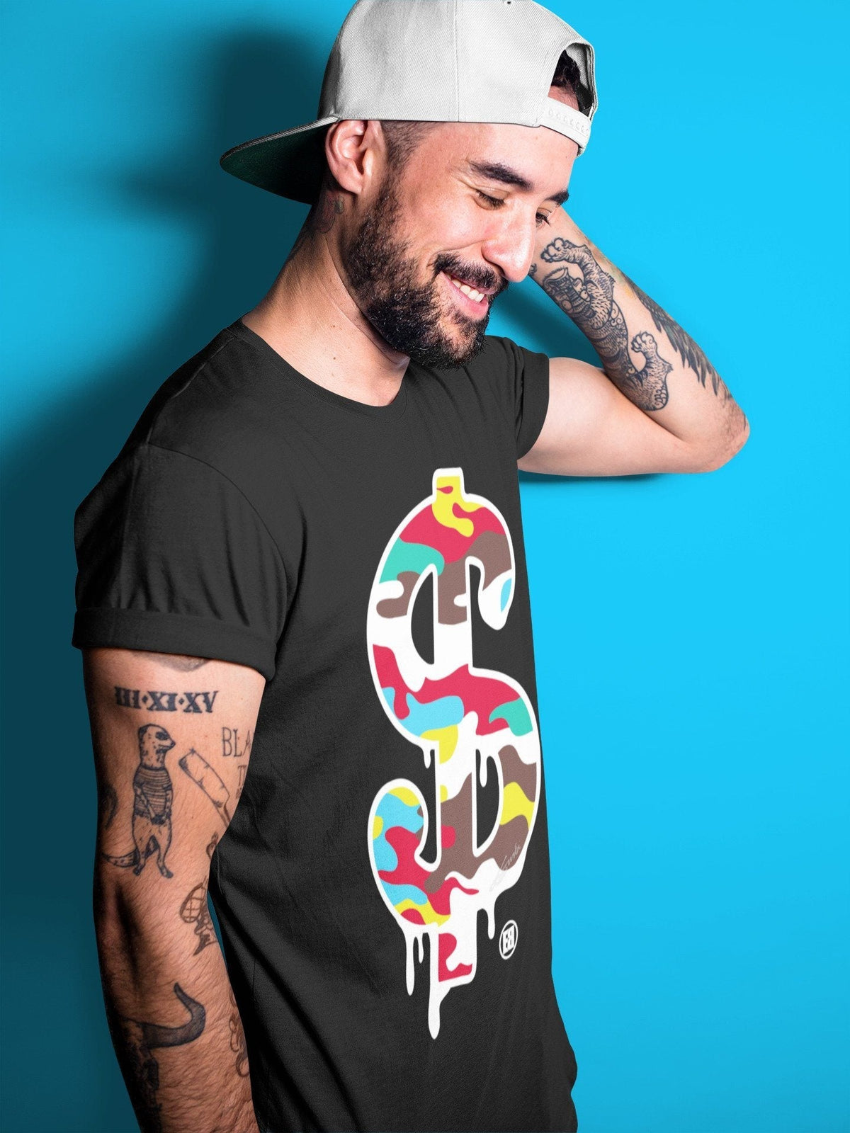 Dunk Free 99 White Sneaker Match Tees Dollar Camo Sneaker Tees Dunk Free 99 White Jordan to match sneaker T-Shirt Crew Neck Shirts