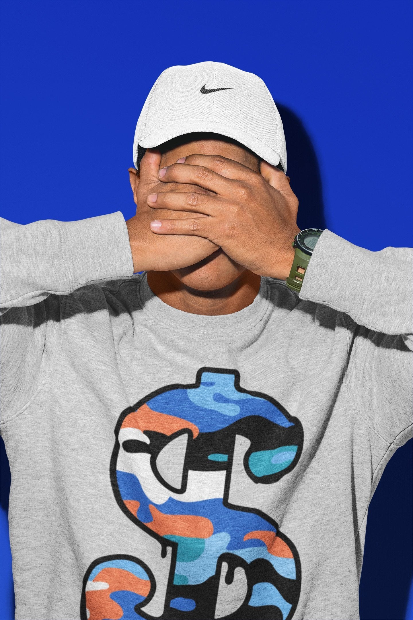 Yeezy 700 Bright Blue Shirt To Match Jordans Dollar Camo Sneaker Tees Yeezy 700 Bright Blue Drip Gear Zone Sneaker Matching Clothing Unisex Shirts