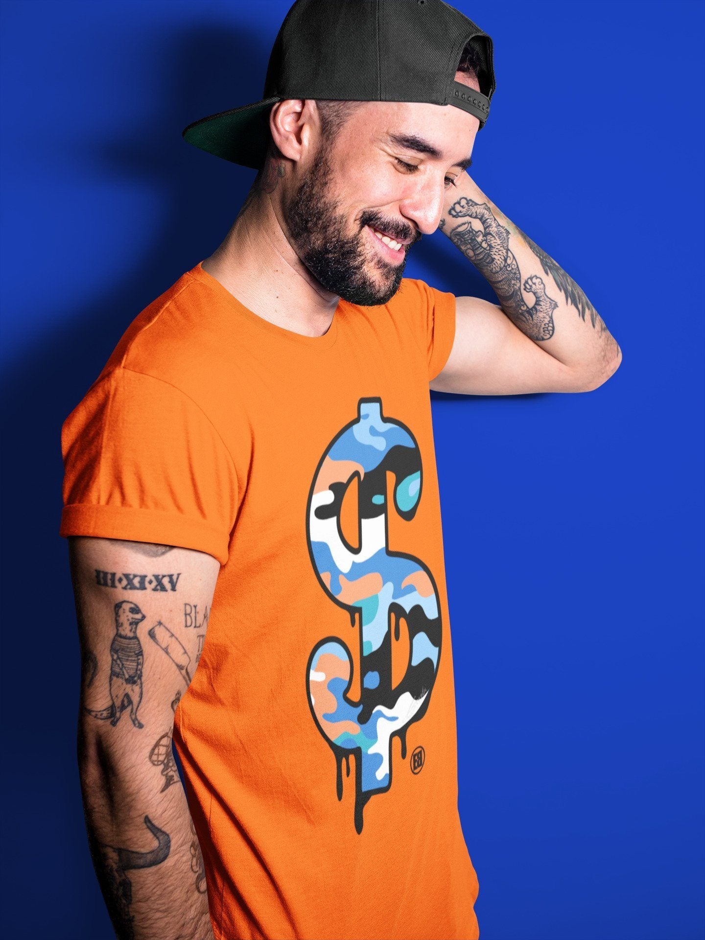 Yeezy 700 Bright Blue Shirt To Match Jordans Dollar Camo Sneaker Tees Yeezy 700 Bright Blue Drip Gear Zone Sneaker Matching Clothing Unisex Shirts