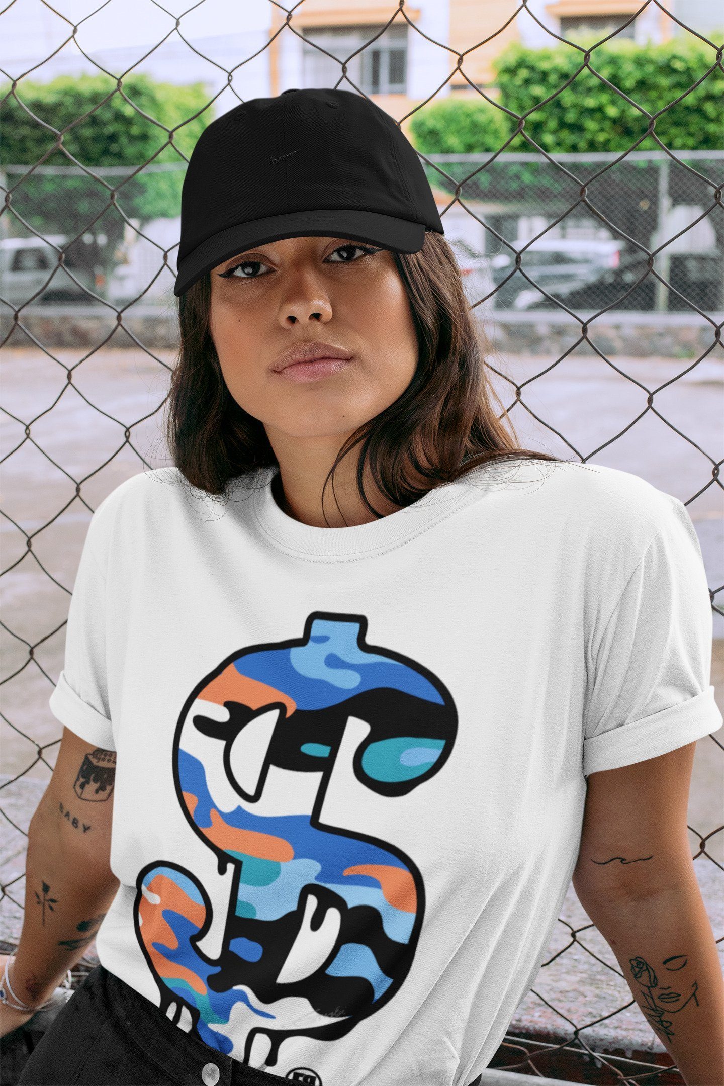 Yeezy 700 Bright Blue Shirt To Match Jordans Dollar Camo Sneaker Tees Yeezy 700 Bright Blue Drip Gear Zone Sneaker Matching Clothing Unisex Shirts