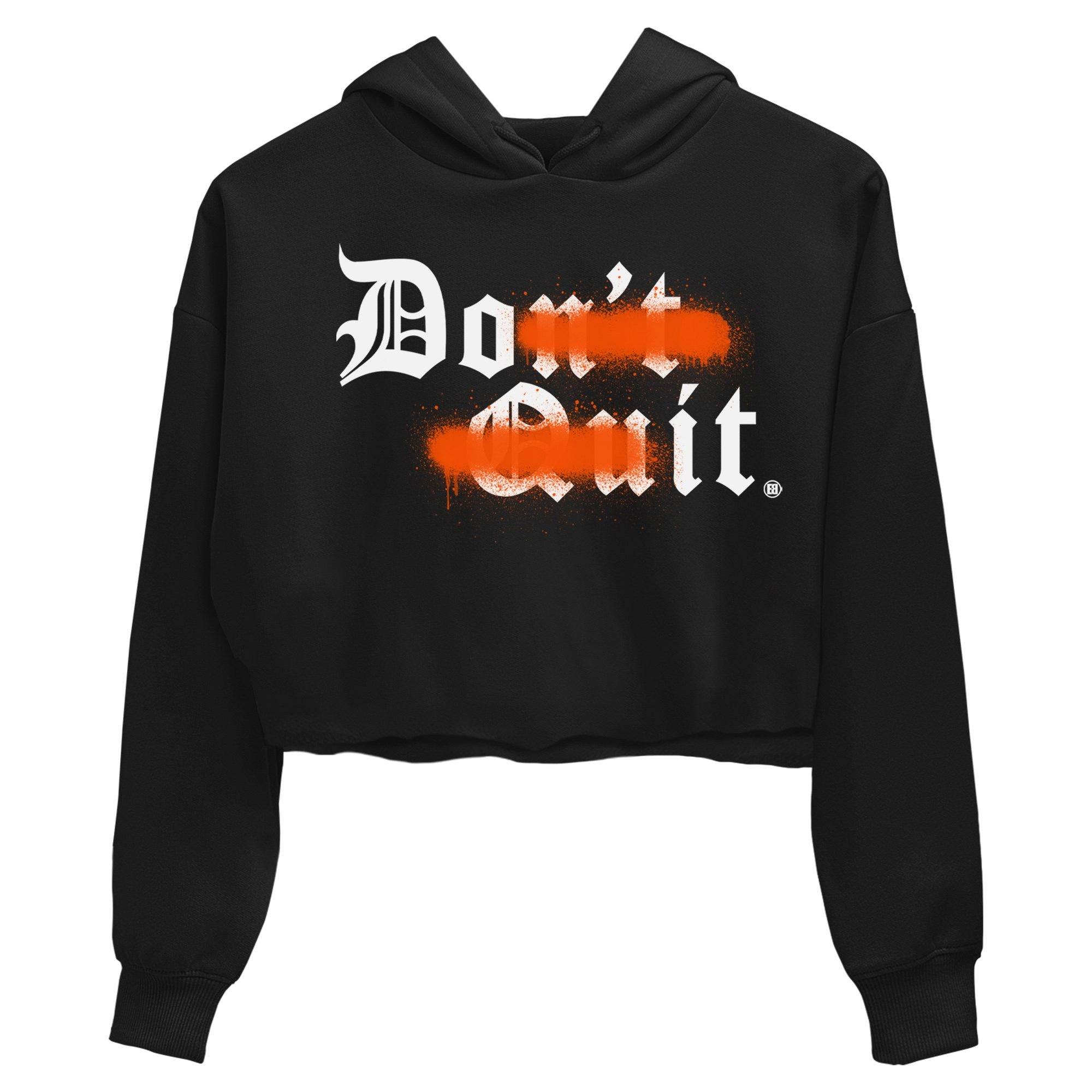 Jordan 1 Electro Orange Sneaker Matching T-Shirt Don't Quit Do It Sneaker Tees Jordan 1 Electro Orange Sneaker Release Tees Women's Shirts