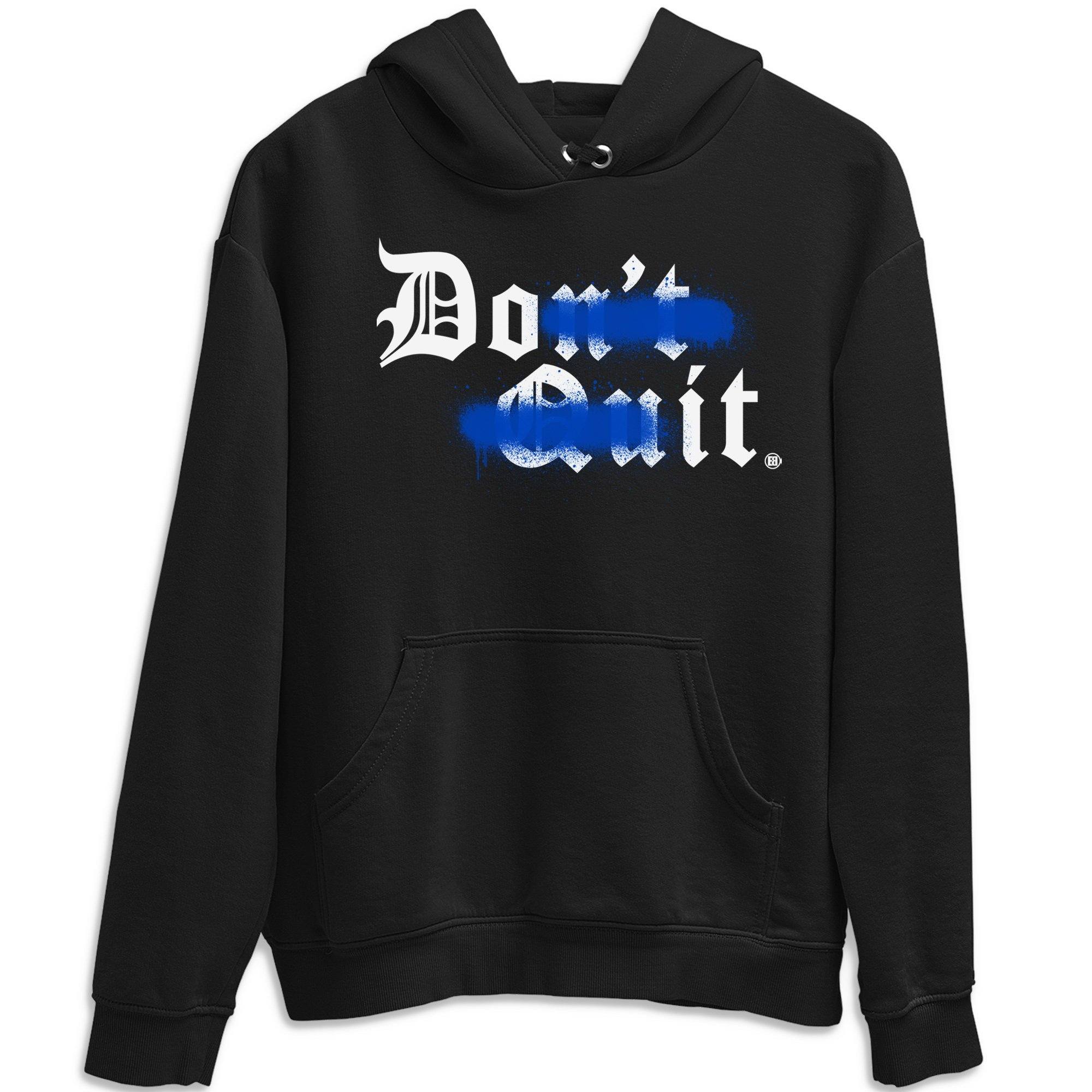 Jordan 3 Racer Blue Shirt To Match Jordans Don't Quit Do It Sneaker Tees Jordan 3 Racer Blue Drip Gear Zone Sneaker Matching Clothing Unisex Shirts