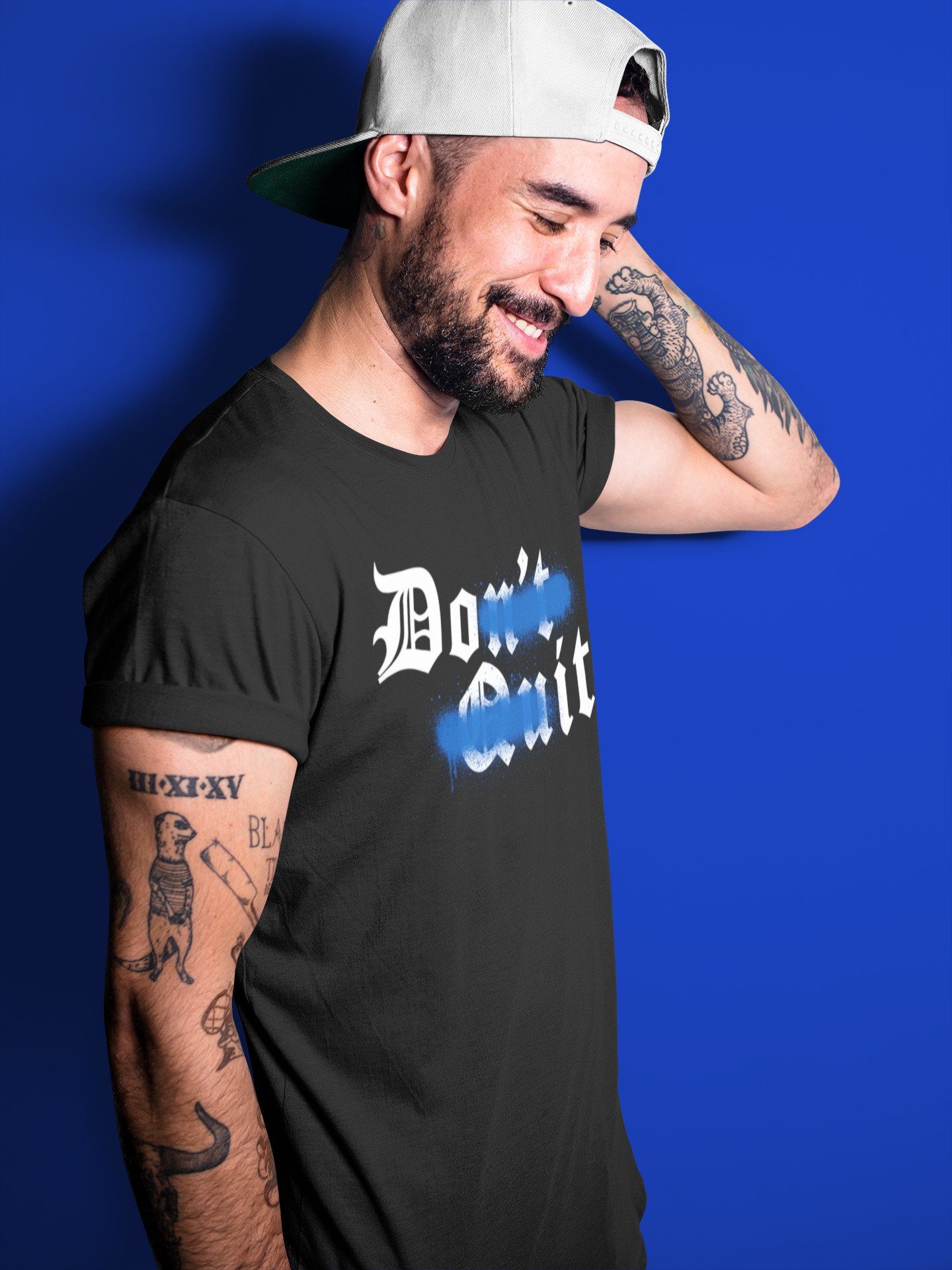 Jordan 3 Racer Blue Shirt To Match Jordans Don't Quit Do It Sneaker Tees Jordan 3 Racer Blue Drip Gear Zone Sneaker Matching Clothing Unisex Shirts