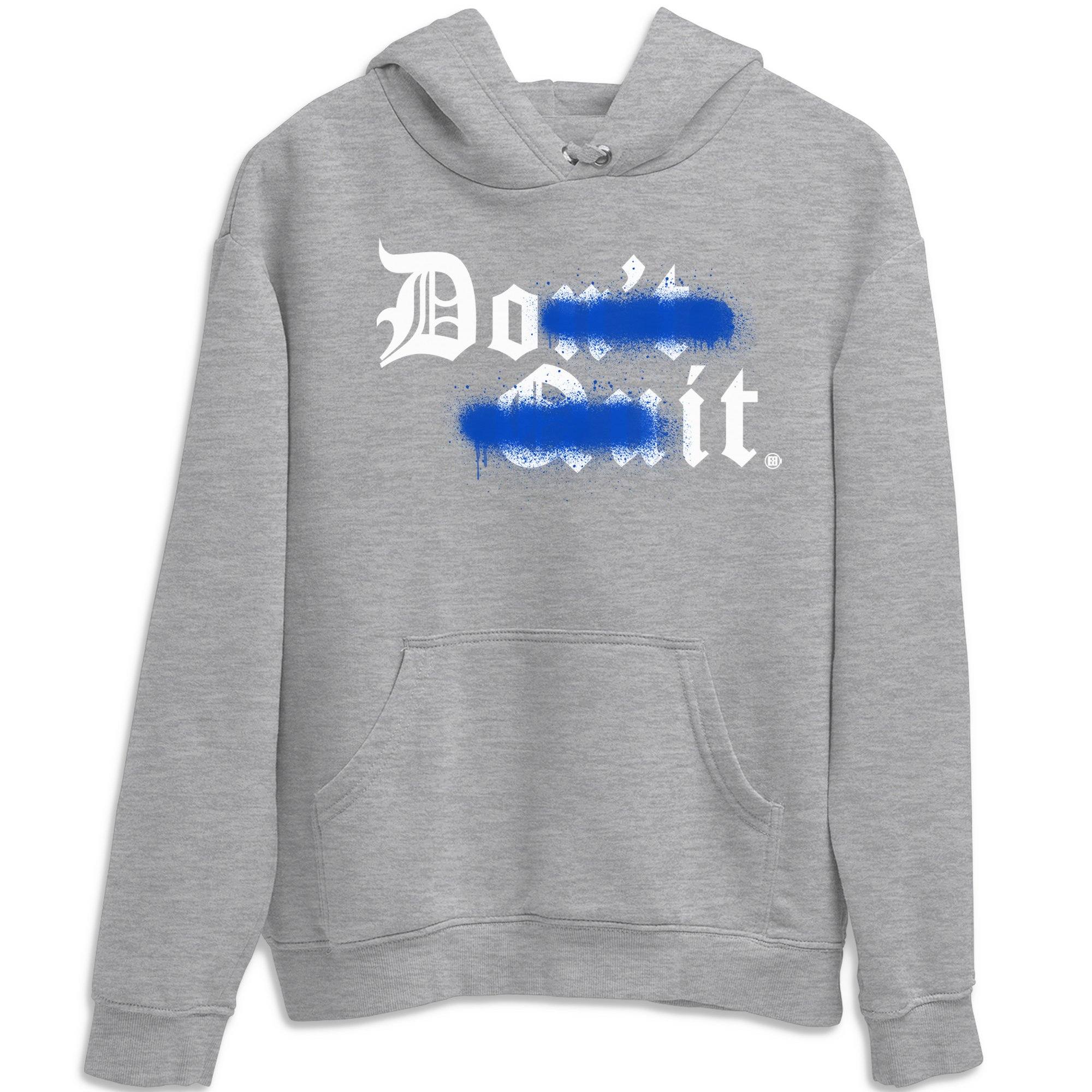 Jordan 3 Racer Blue Shirt To Match Jordans Don't Quit Do It Sneaker Tees Jordan 3 Racer Blue Drip Gear Zone Sneaker Matching Clothing Unisex Shirts