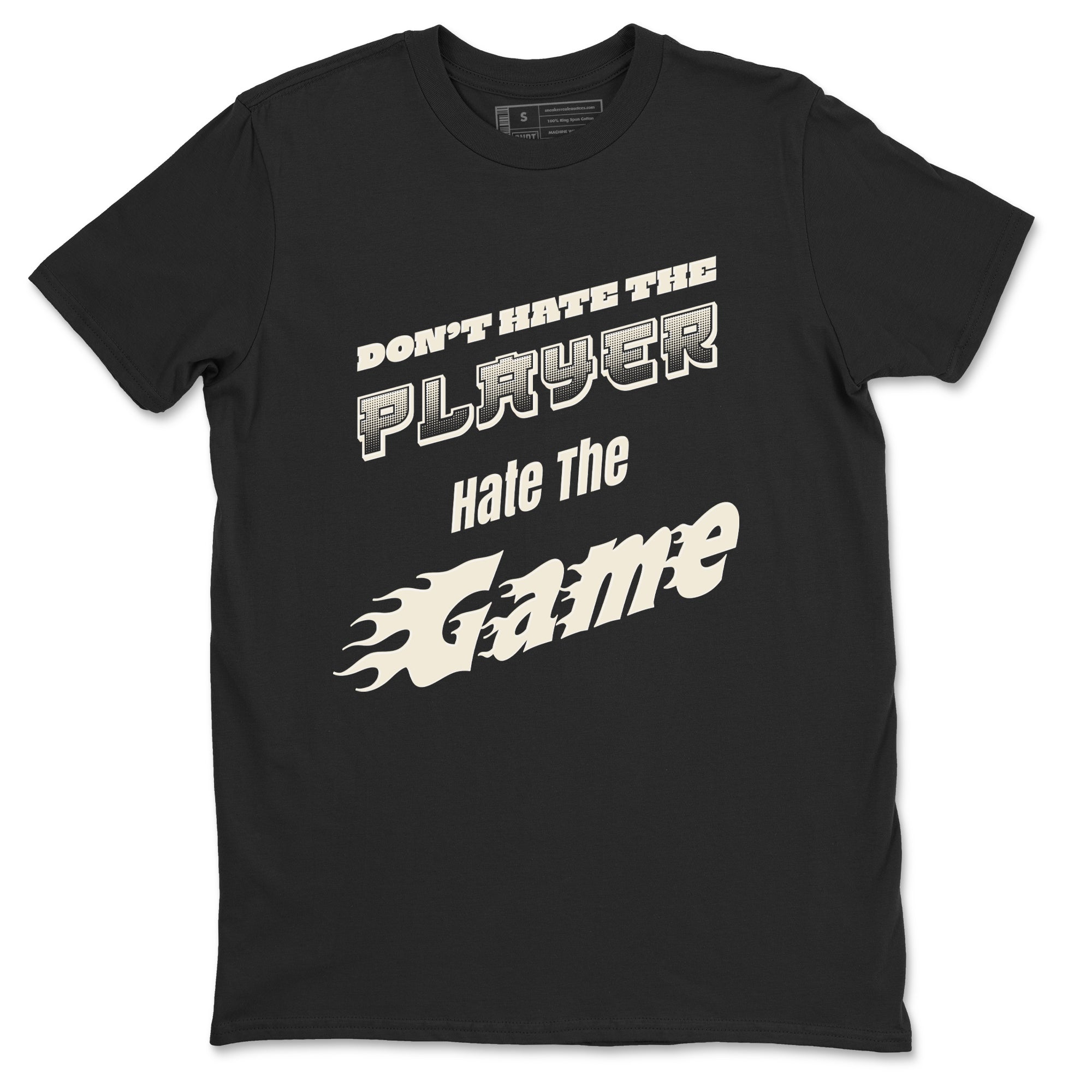 Dunk Cacao Wow shirt to match jordans Don't Hate The Player sneaker match tees Dunk Cacao Wow Drip Gear Zone Unisex Black 2 T-Shirt