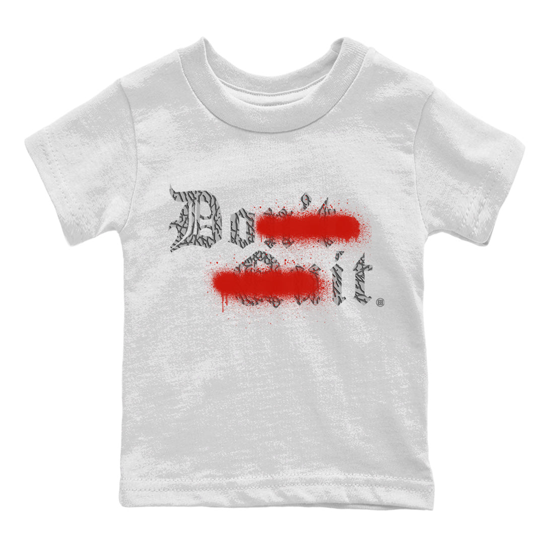 Air Jordan 3 White Cement Shirt To Match Jordans Don't Quit Do It Sneaker Tees Air Jordan 3 Retro White Cement Drip Gear Zone Sneaker Matching Clothing Kids Shirts White 2