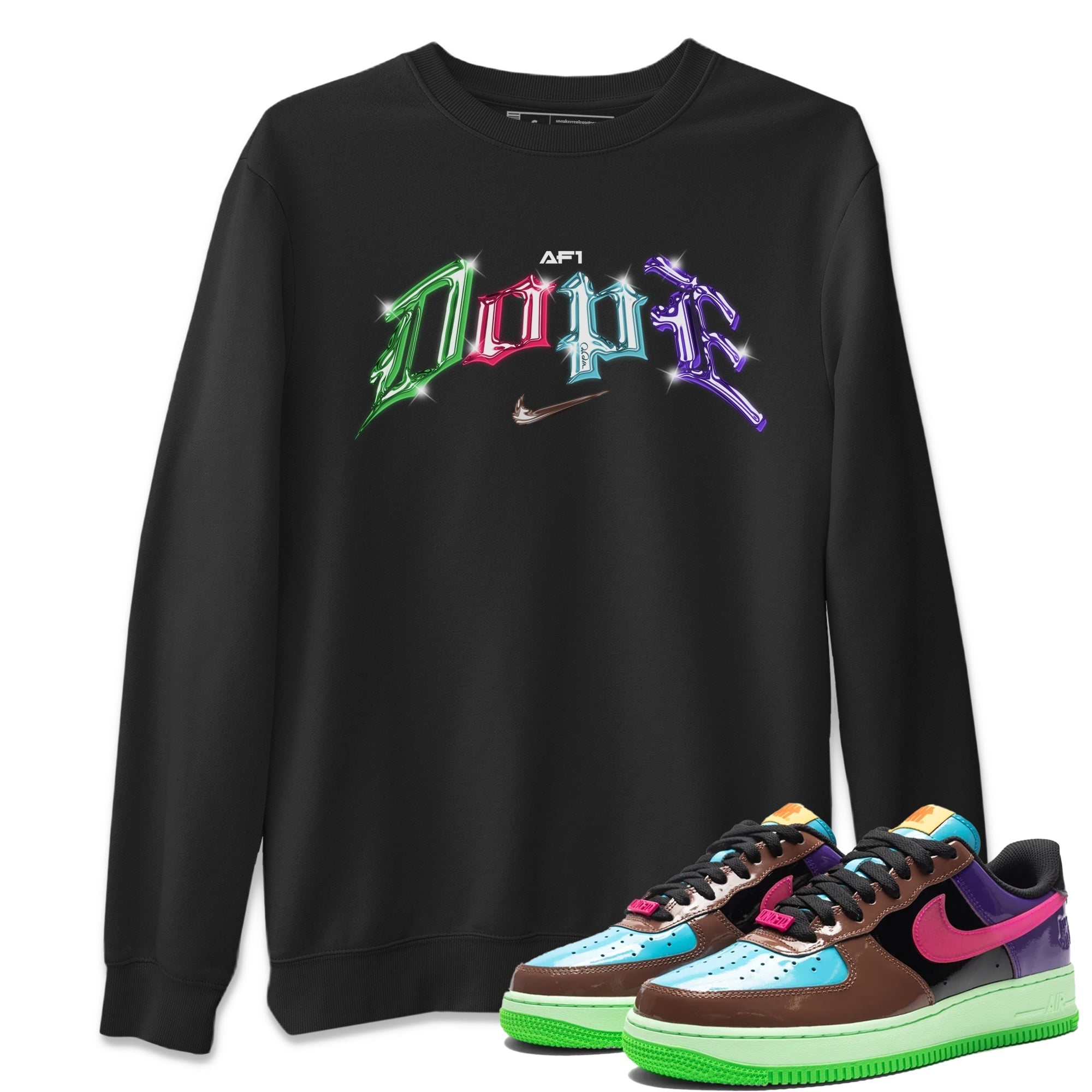 Air Force 1 Undefeated Fauna Brown Sneaker Tees Drip Gear Zone Dope Sneaker Tees Air Force 1 Undefeated Fauna Brown Shirt Unisex Shirts