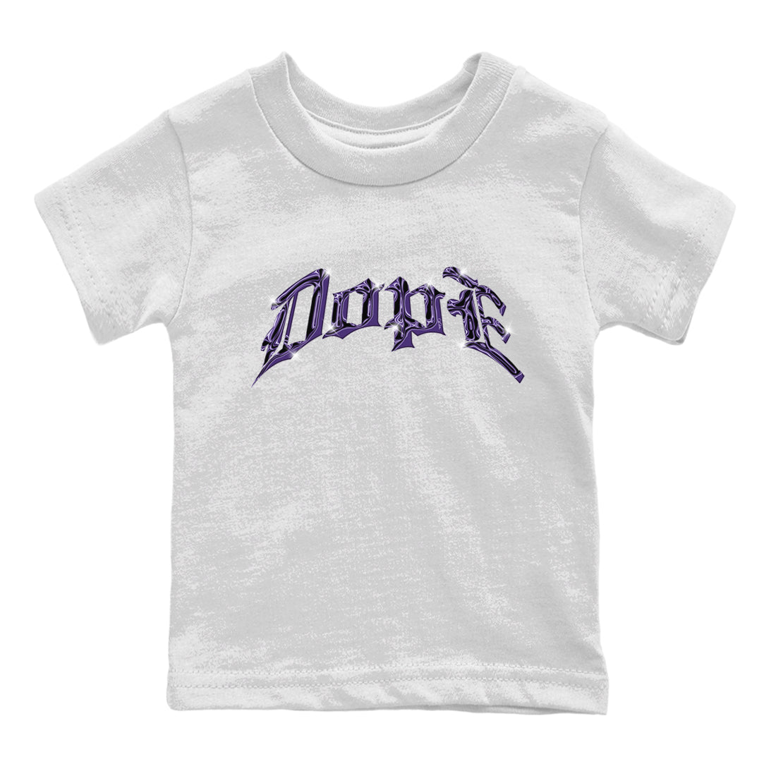 Air Jordan 12 Field Purple Sneaker Match Tees Dope Sneaker Tees AJ12 Field Purple Sneaker Release Tees Kids Shirts White 2