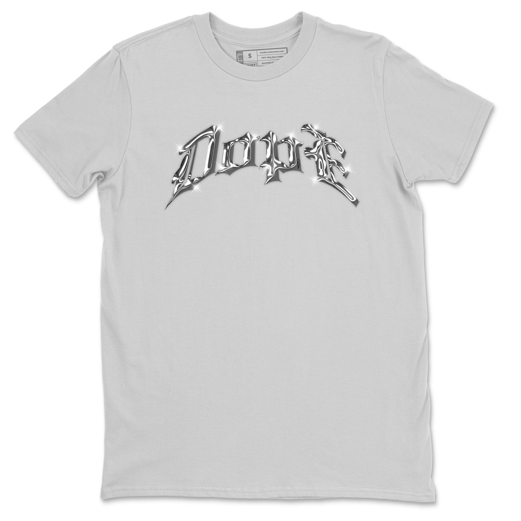 Air Jordan 14 Metallic Silver Sneaker Tees Drip Gear Zone Dope Sneaker Tees AJ14 Metallic Silver Shirt Unisex Shirts Silver 2