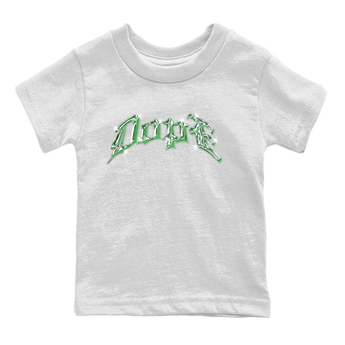 Air Jordan 3 Lucky Green Sneaker Tees Drip Gear Zone Dope Sneaker Tees AJ3 Lucky Green Shirt Kids Shirts White 2