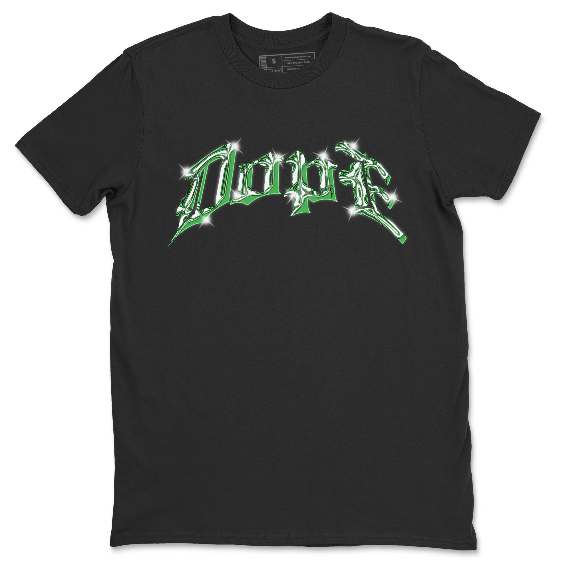 Air Jordan 3 Lucky Green Sneaker Tees Drip Gear Zone Dope Sneaker Tees AJ3 Lucky Green Shirt Unisex Shirts Black 2