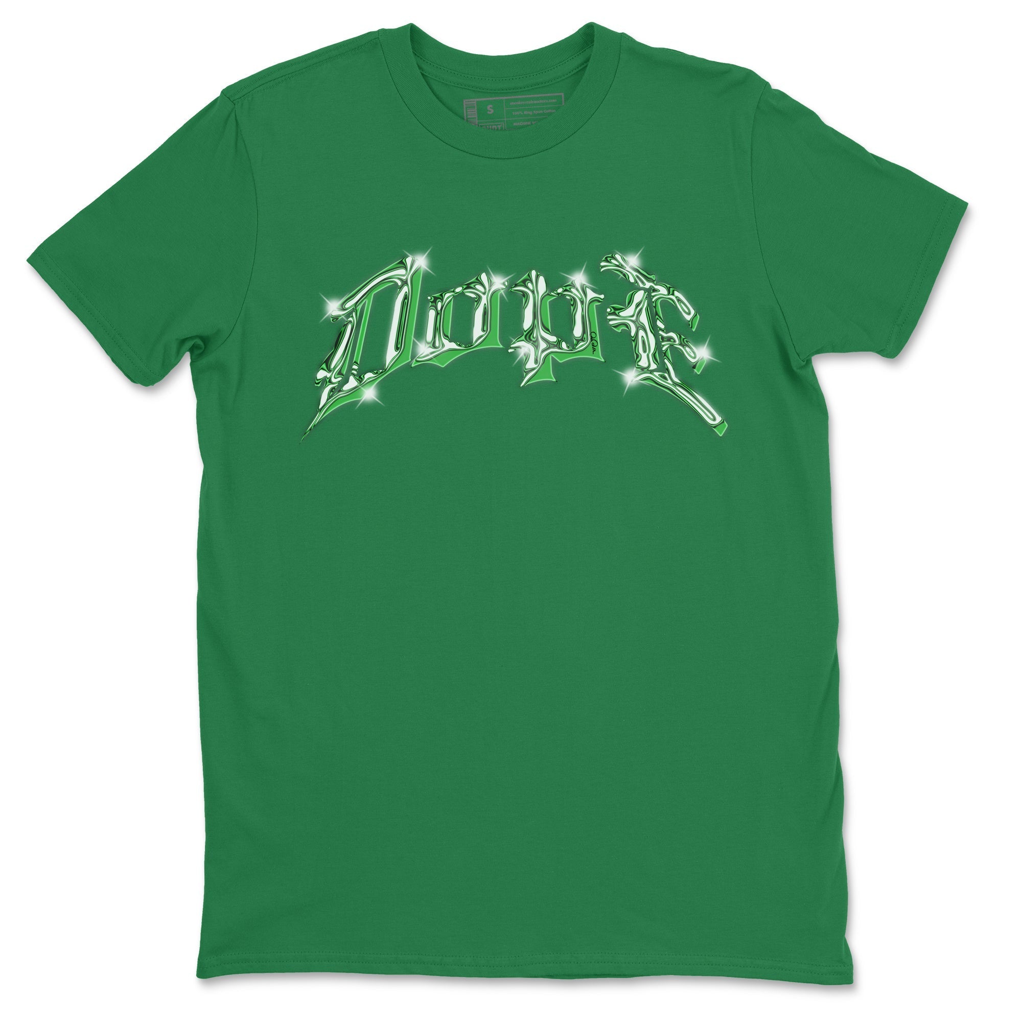 Air Jordan 3 Lucky Green Sneaker Tees Drip Gear Zone Dope Sneaker Tees AJ3 Lucky Green Shirt Unisex Shirts Kelly Green 2