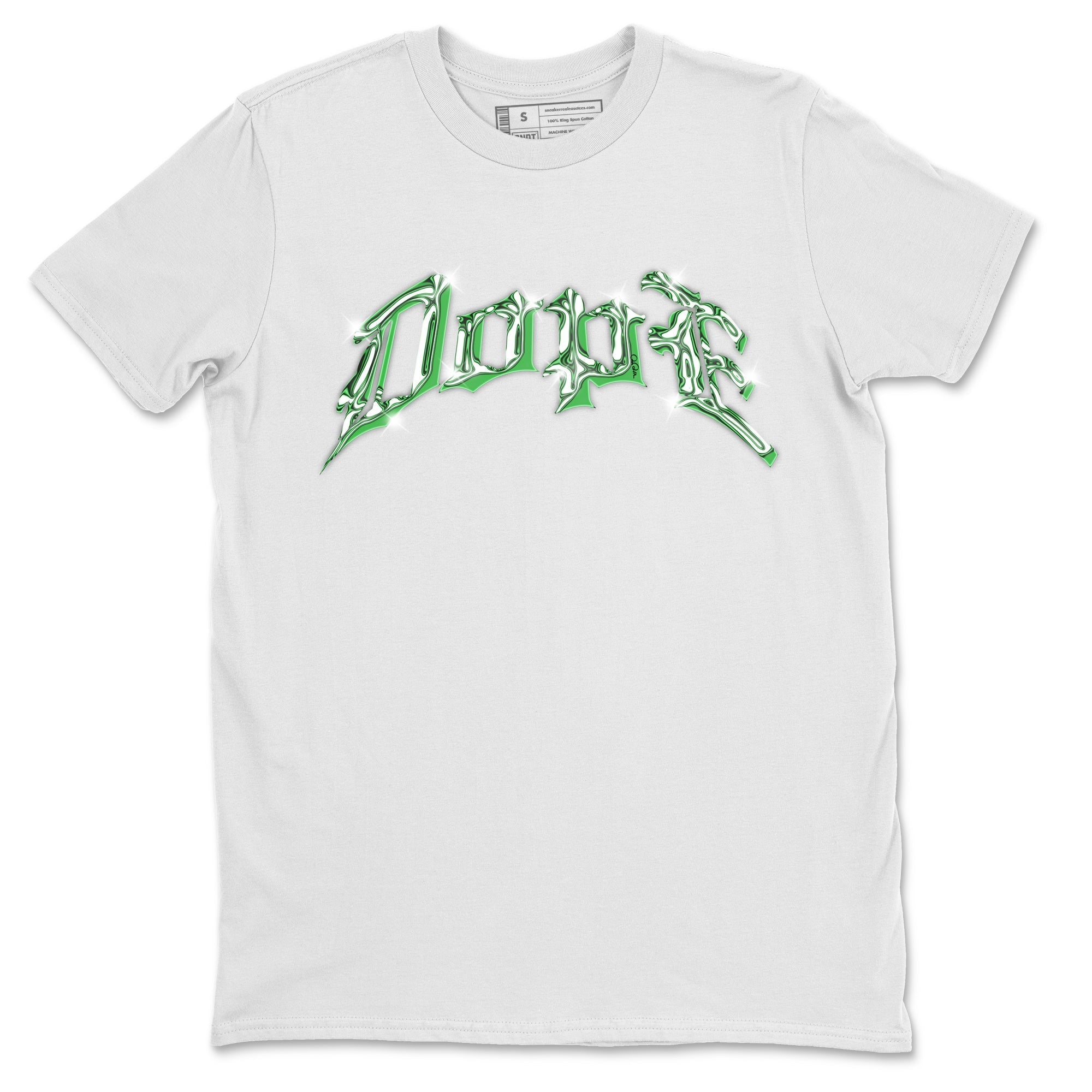 Air Jordan 3 Lucky Green Sneaker Tees Drip Gear Zone Dope Sneaker Tees AJ3 Lucky Green Shirt Unisex Shirts White 2