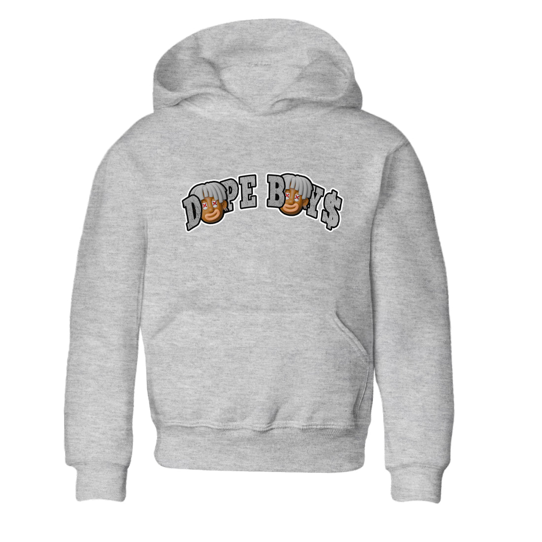 Air Jordan 1 Washed Heritage Sneaker Match Tees Dope Boys Sneaker Tees AJ1 Washed Heritage Sneaker Release Tees Kids Shirts Heather Grey 2