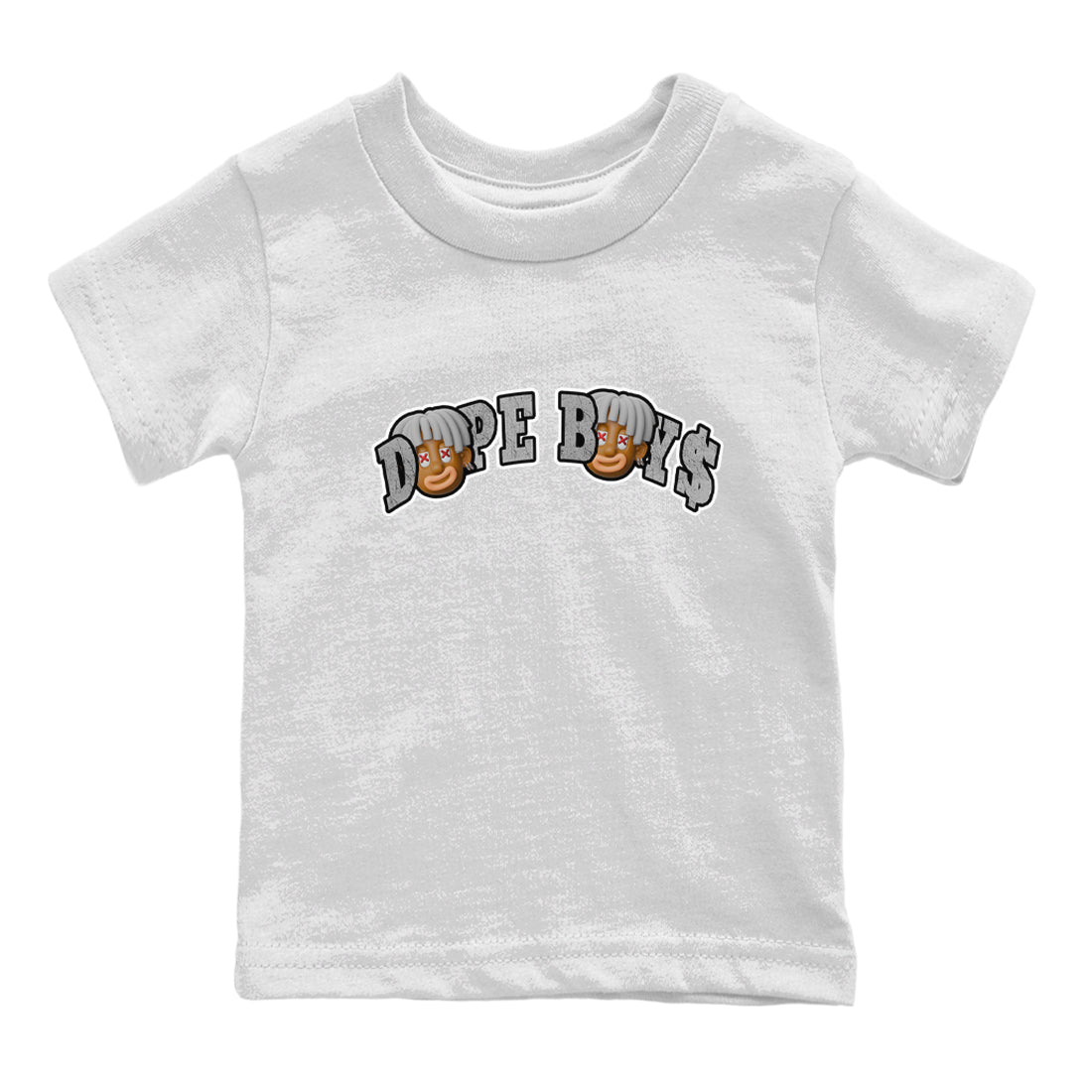 Air Jordan 1 Washed Heritage Sneaker Match Tees Dope Boys Sneaker Tees AJ1 Washed Heritage Sneaker Release Tees Kids Shirts White 2