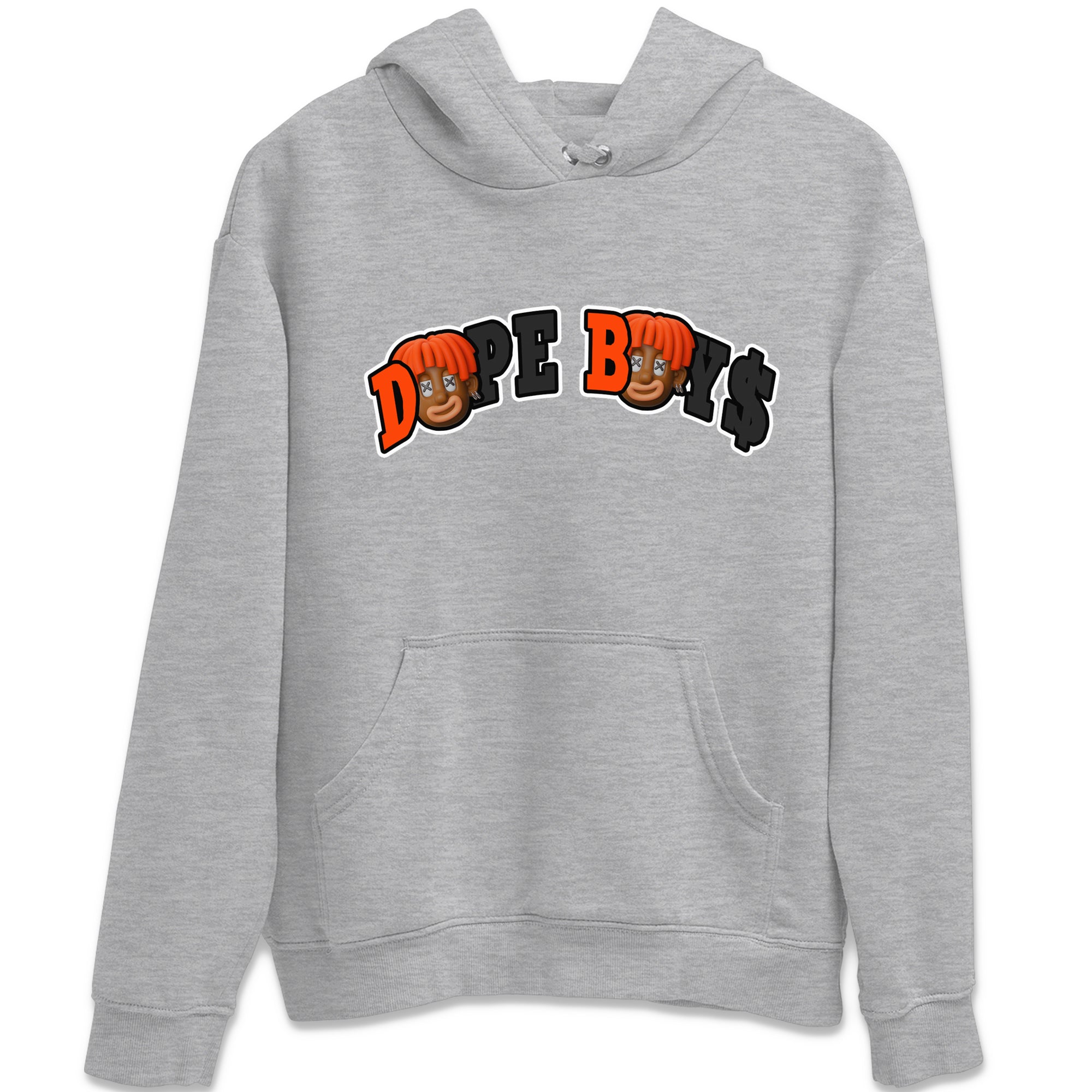 Air Jordan 12 Brilliant Orange Sneaker Match Tees Dope Boys Sneaker Tees AJ12 Brilliant Orange Sneaker Release Tees Unisex Shirts Heather Grey 2