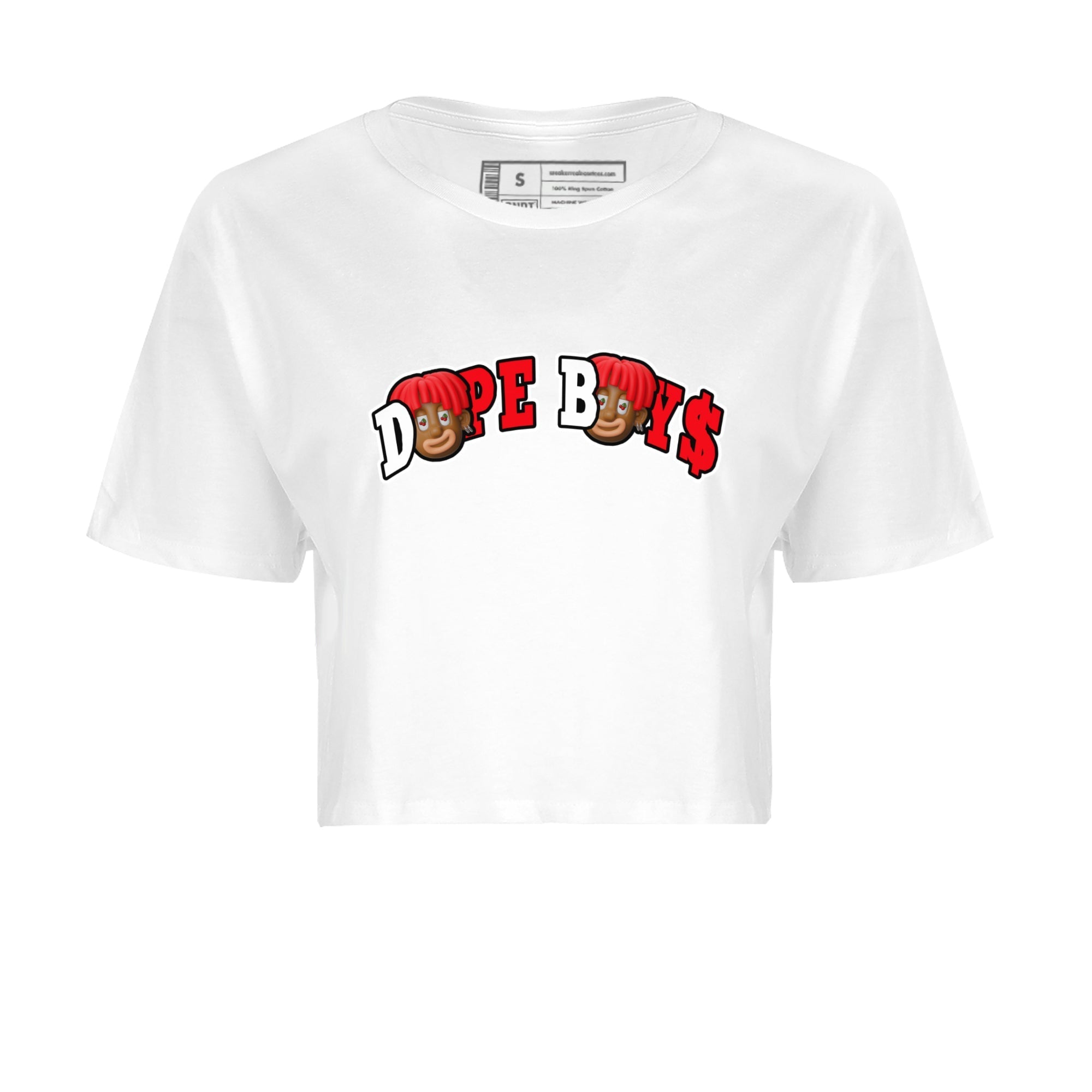 Air Jordan 12 Cherry Sneaker Match Tees Dope Boys Streetwear Sneaker Shirt AJ12 Cherry Sneaker Release Tees Women's Shirts White 2