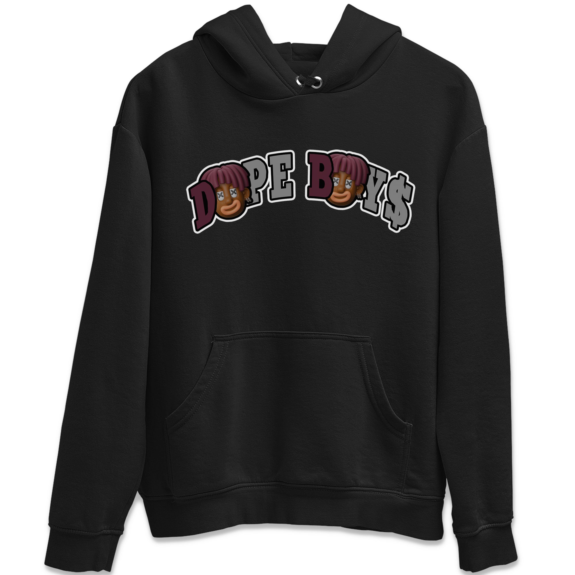 Air Jordan 5 Burgundy Sneaker Match Tees Dope Boys Sneaker Tees AJ5 Burgundy Sneaker Release Tees Unisex Shirts Black 2