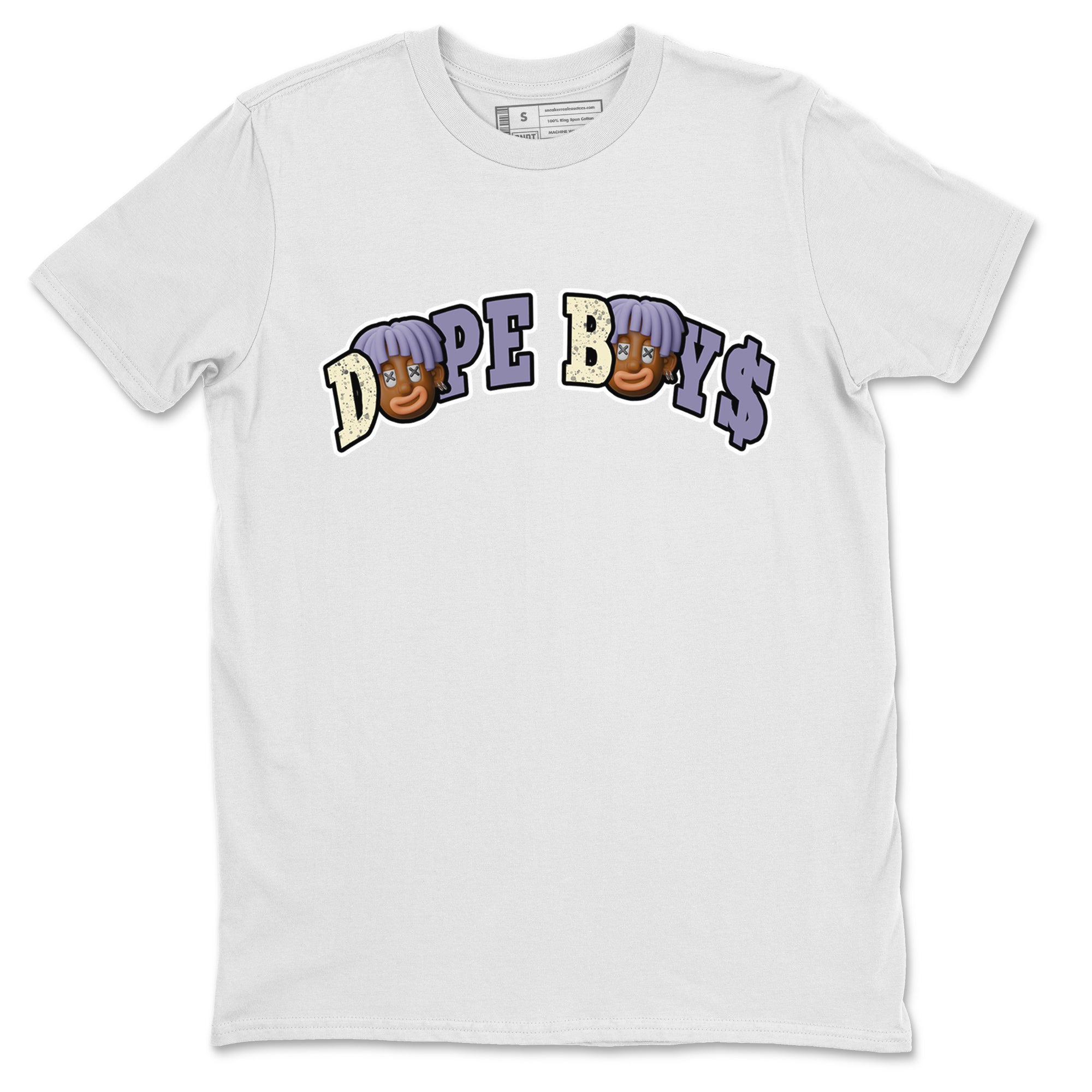 Air Jordan 5 Indigo Haze Sneaker Match Tees Dope Boys Sneaker Tees AJ5 Indigo Haze Sneaker Release Tees Unisex Shirts White 2